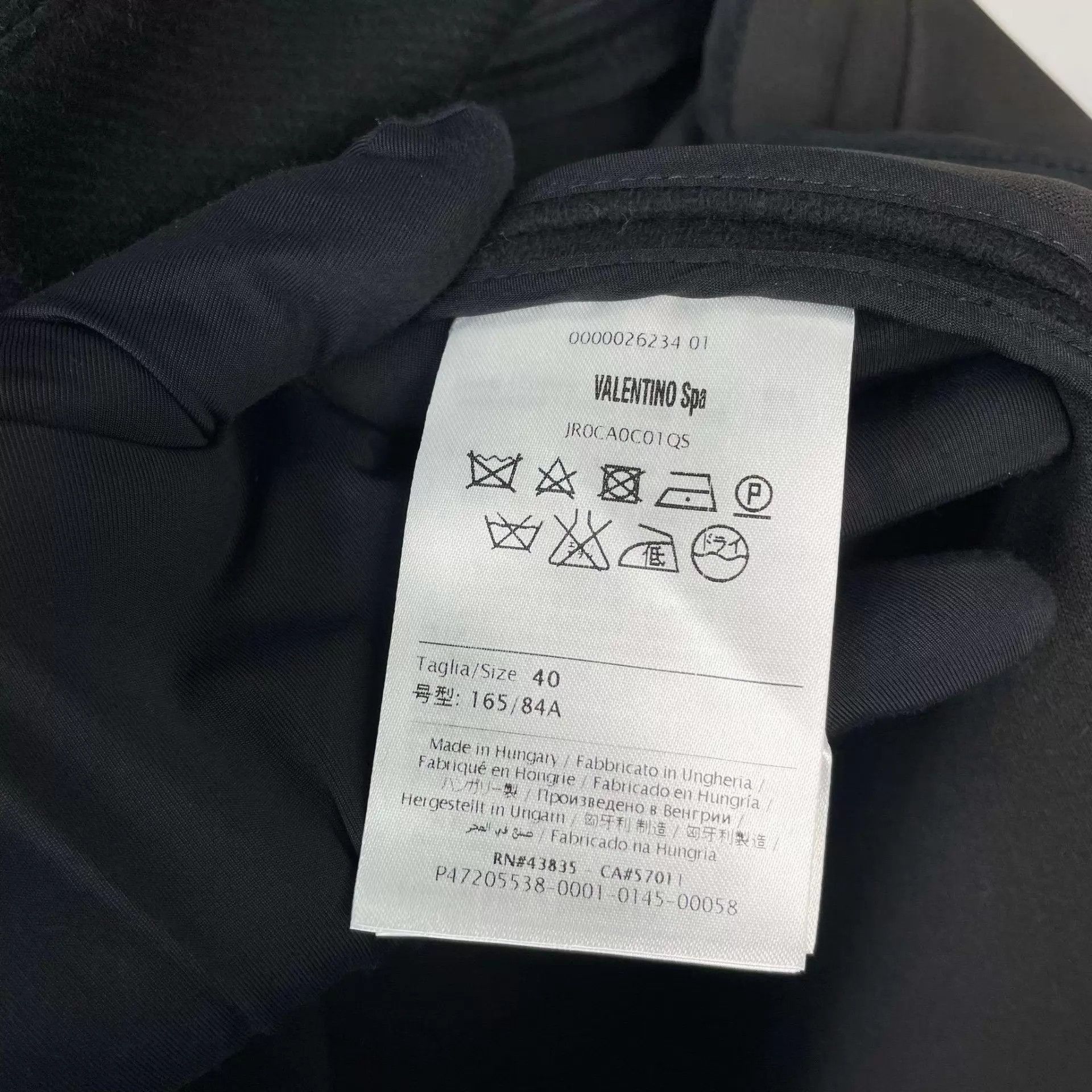 Valentino Valentino Black 40 New with tags Coat Size S / US 4 / IT 40 - 5 Thumbnail