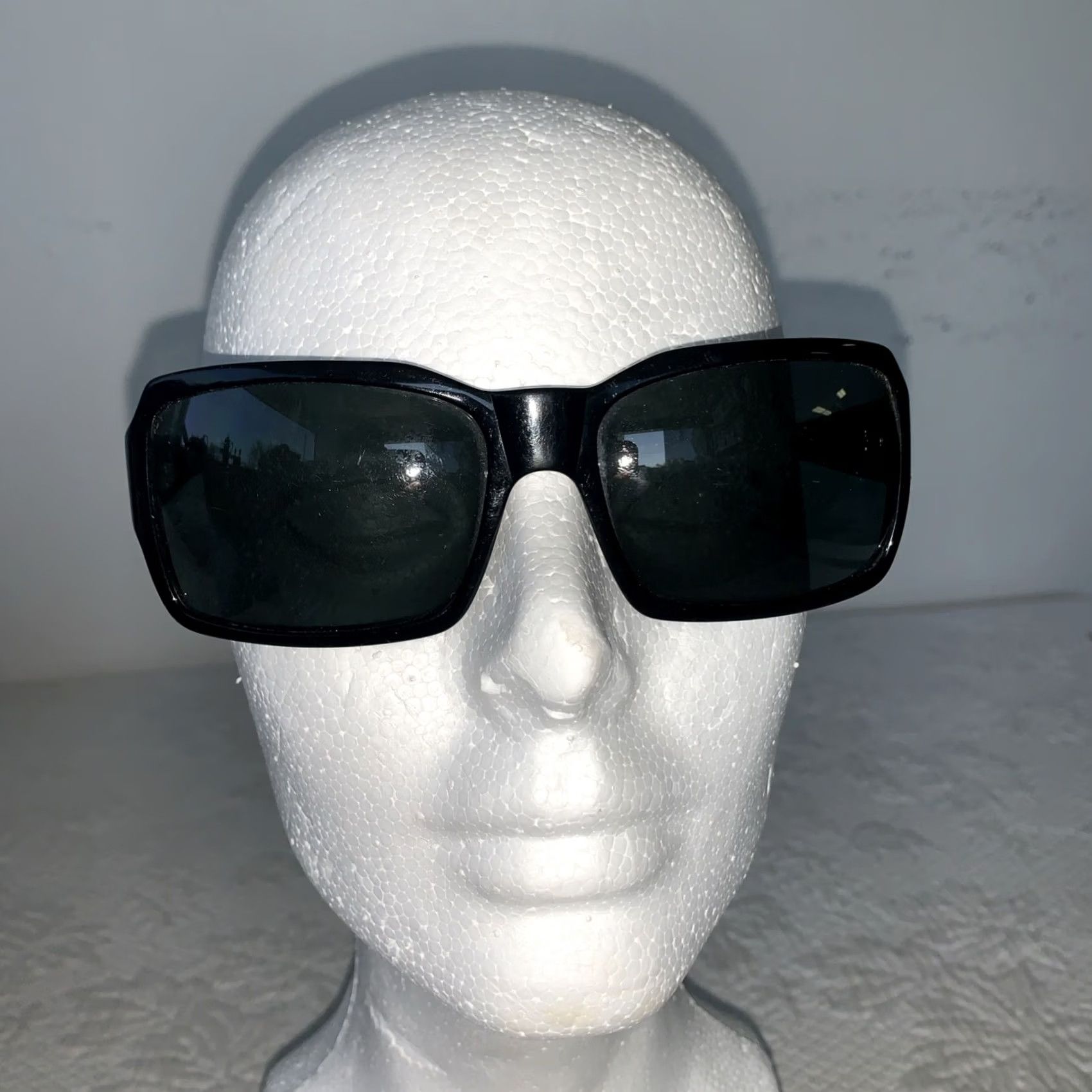Byblos BYBLOS Sunglasses Rectangular Frames Black 100% UV Blue Lens Men B308s-7002 62x18 125 Size ONE SIZE - 2 Thumbnail
