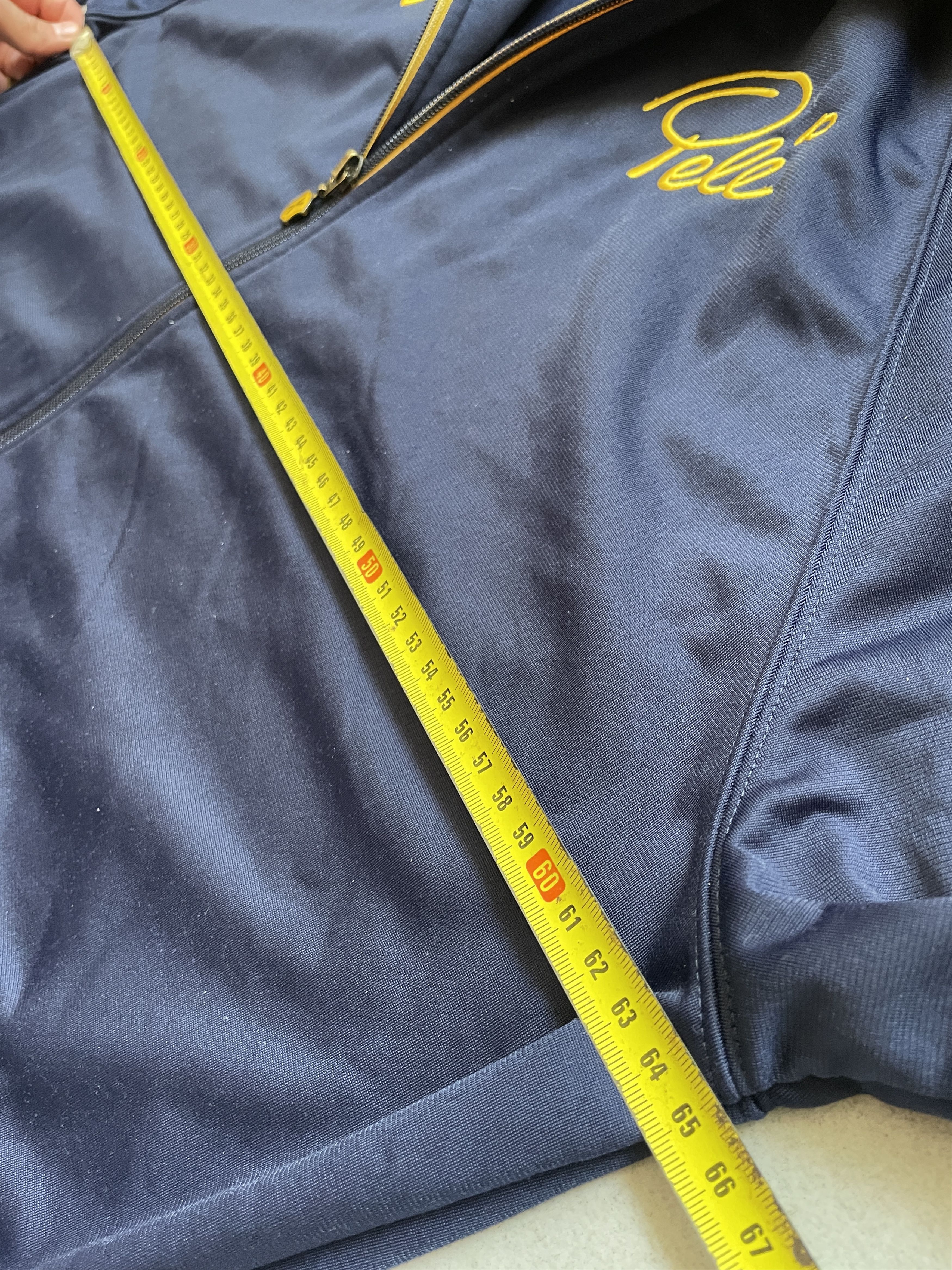 Other PELE NAVY ZIP TRACKTOP BLOKECORE SOCCER Size US XXL / EU 58 / 5 - 5 Thumbnail