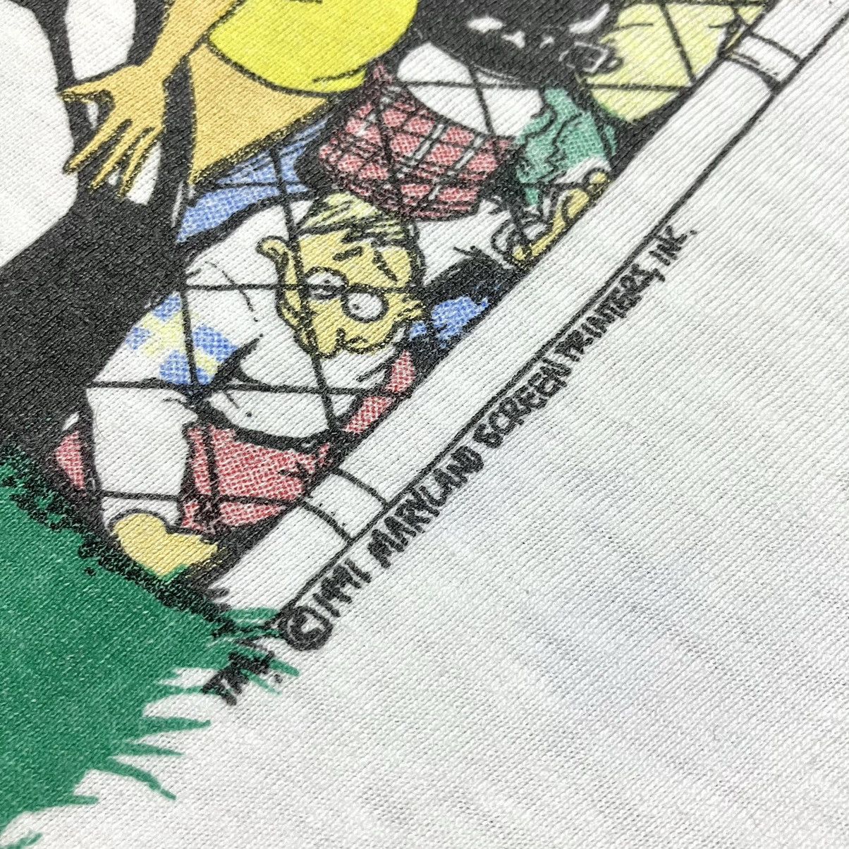 Cartoon Network BIG JOHNSON 1991 “Worlds Largest Soccer Balls” Funny T-shirt Size US L / EU 52-54 / 3 - 6 Thumbnail
