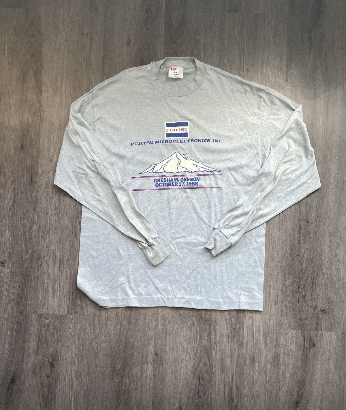 Vintage 90’s Fujitsu “Microelectronics Promo” Shirt (Sz. XL)