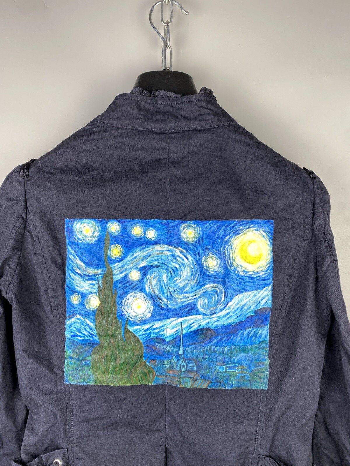 Marithe + Francois Girbaud Marithe Francois Girbaud Custom Drawn Print Jacket Size S / US 4 / IT 40 - 10 Thumbnail