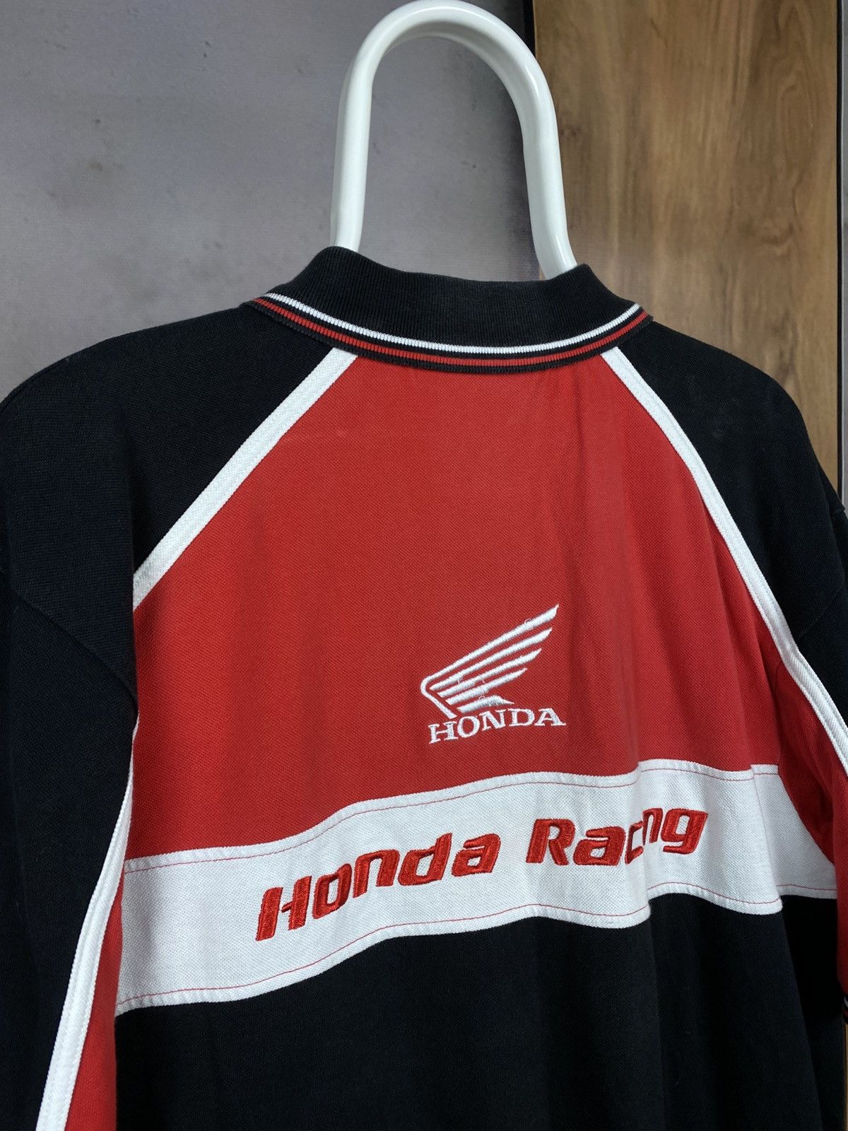 Honda 🏁Vintage Polo T-Shiry Honda Racing Official Licensed Tee🏁 Size US L / EU 52-54 / 3 - 4 Thumbnail