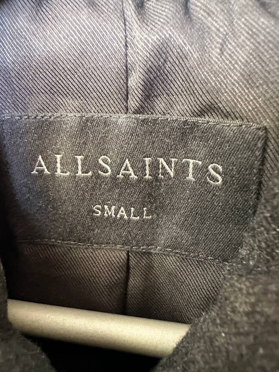 Allsaints ALLSAINTS ESTON BLAZER Black Cotton Jacket with Inner Collar Size US S / EU 44-46 / 1 - 19 Thumbnail