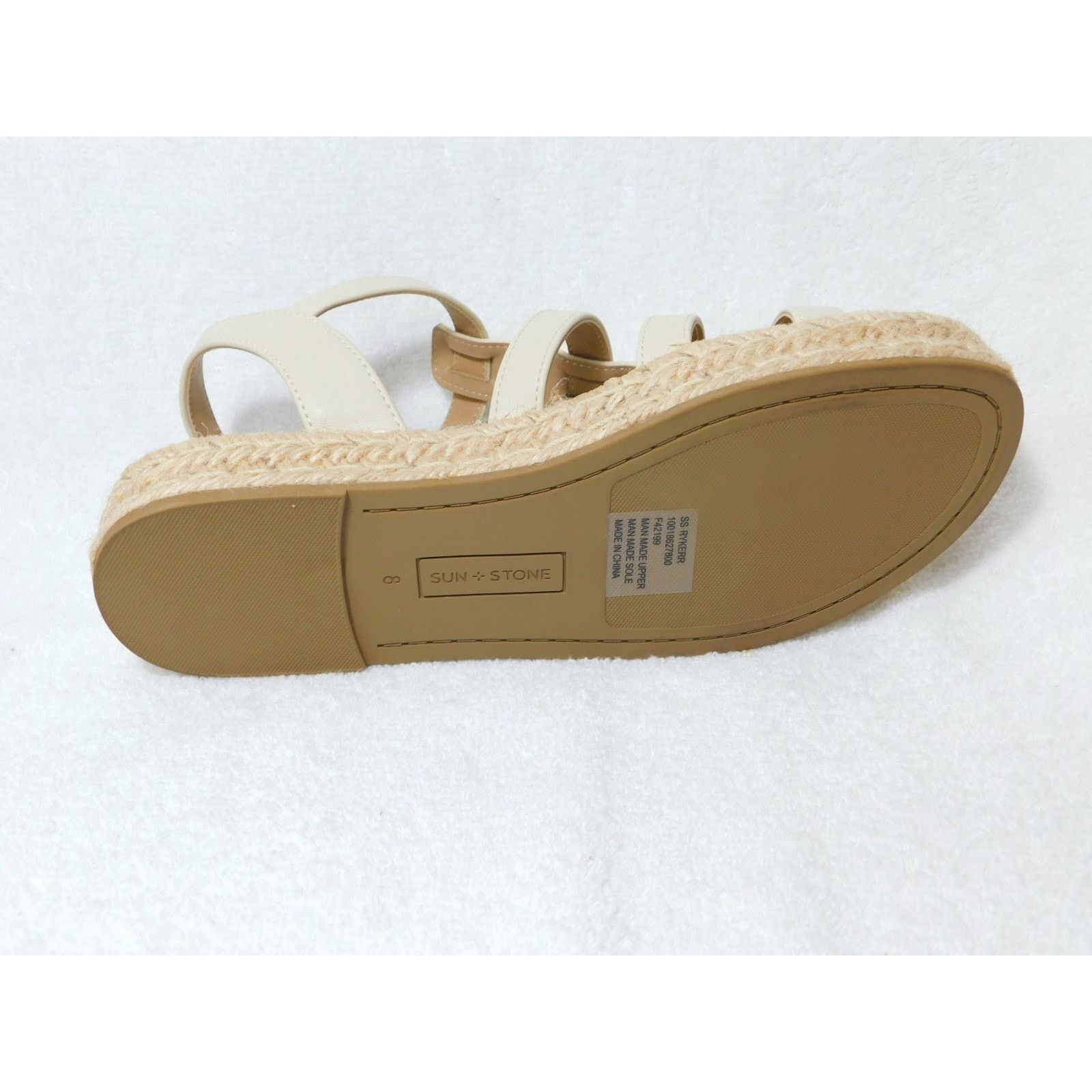 Other W694 Sun Stone Ivory Rykerr Fisherman Espadrille Sandal 8 M Size US 8 / IT 38 - 5 Thumbnail