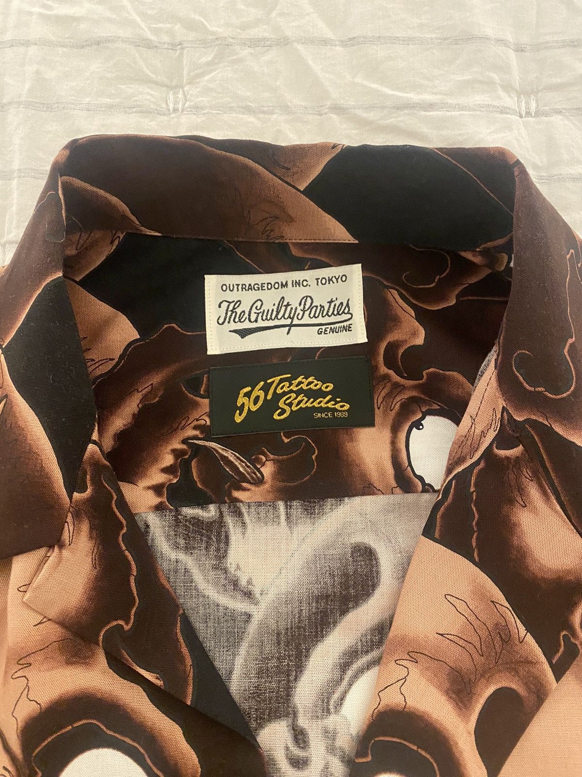 Wacko Maria Wacko Maria x 56 Tattoo Studio Edition Graphic Shirt XL Size US XL / EU 56 / 4 - 7 Thumbnail