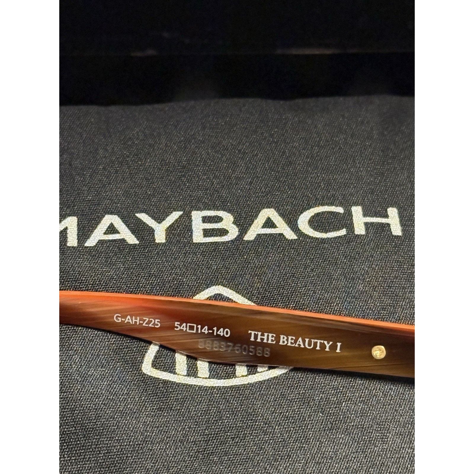 MAYBACH Eyewear Rare Maybach “The Beauty I” Wood Glasses Size ONE SIZE - 9 Thumbnail