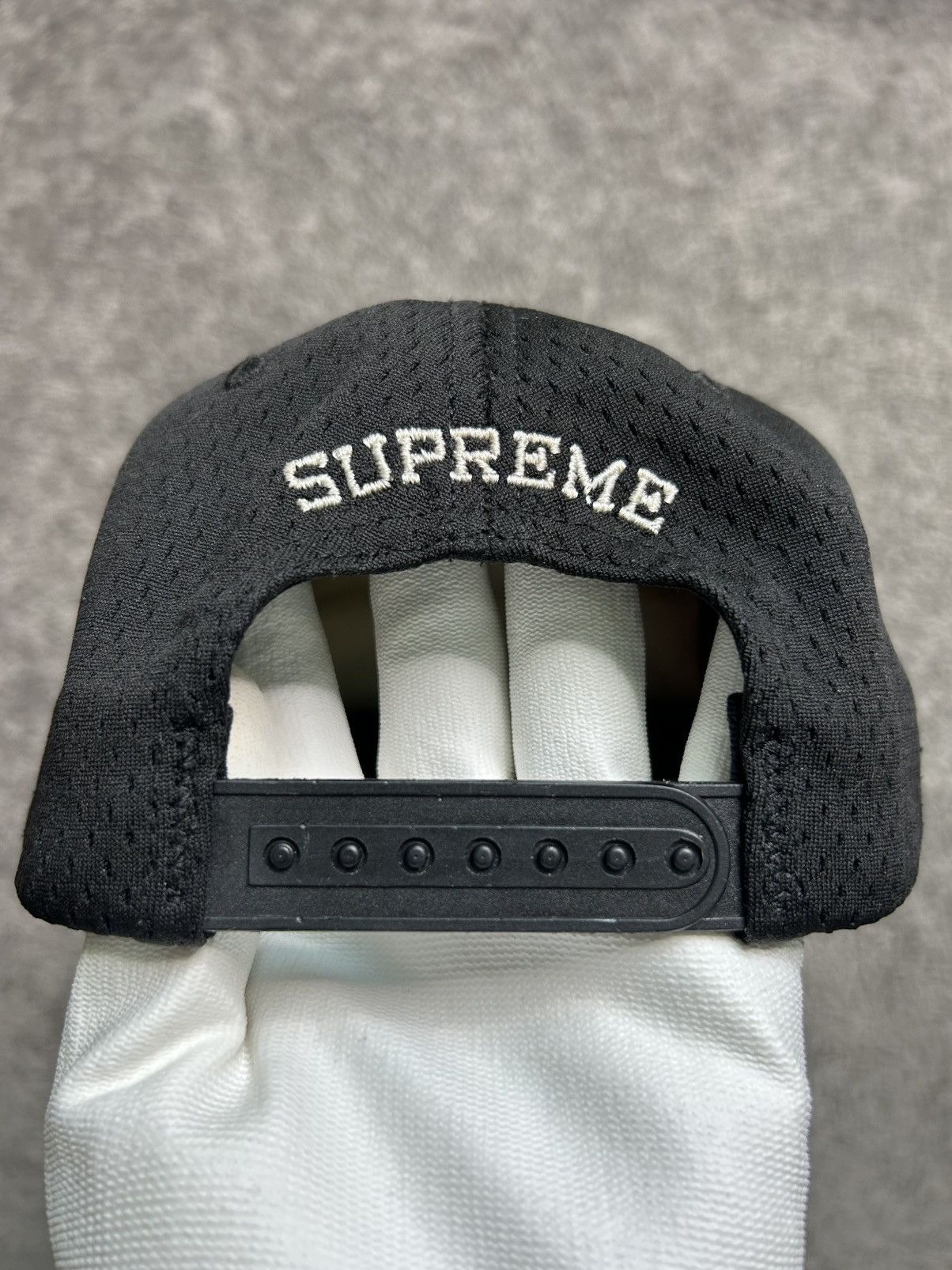 Other Supreme Zig Zag 6-Panel Hat Black SS18 Made in USA Size ONE SIZE - 3 Thumbnail