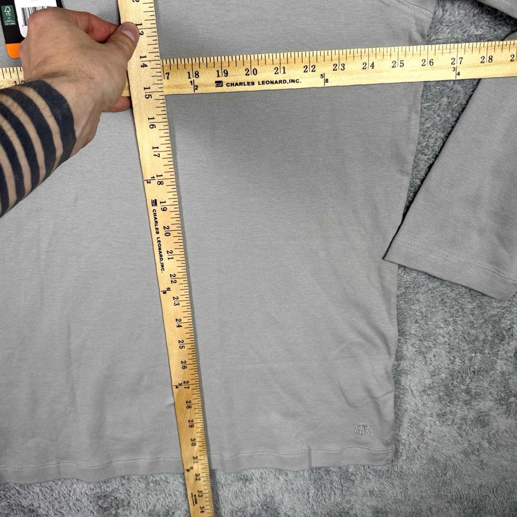 Banana Republic VINTAGE Banana Republic Shirt Mens 2XL Luxe Touch Polo Gray Long Sleeve Preppy New Size US XXL / EU 58 / 5 - 6 Thumbnail