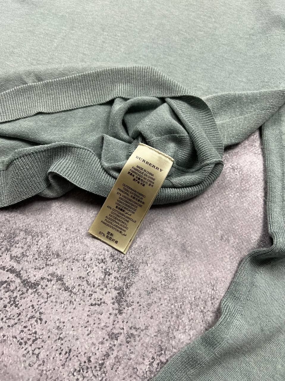 Burberry Vintage Burberry Long Sleeve Nova Check Metal Logo Luxury Size L / US 10 / IT 46 - 7 Thumbnail