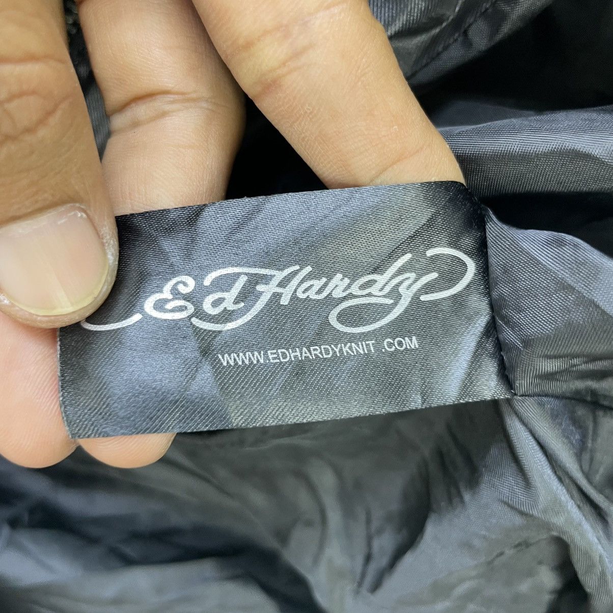 Ed Hardy 💥Rare Ed Hardy Motorcycle Jacket Size US M / EU 48-50 / 2 - 7 Thumbnail