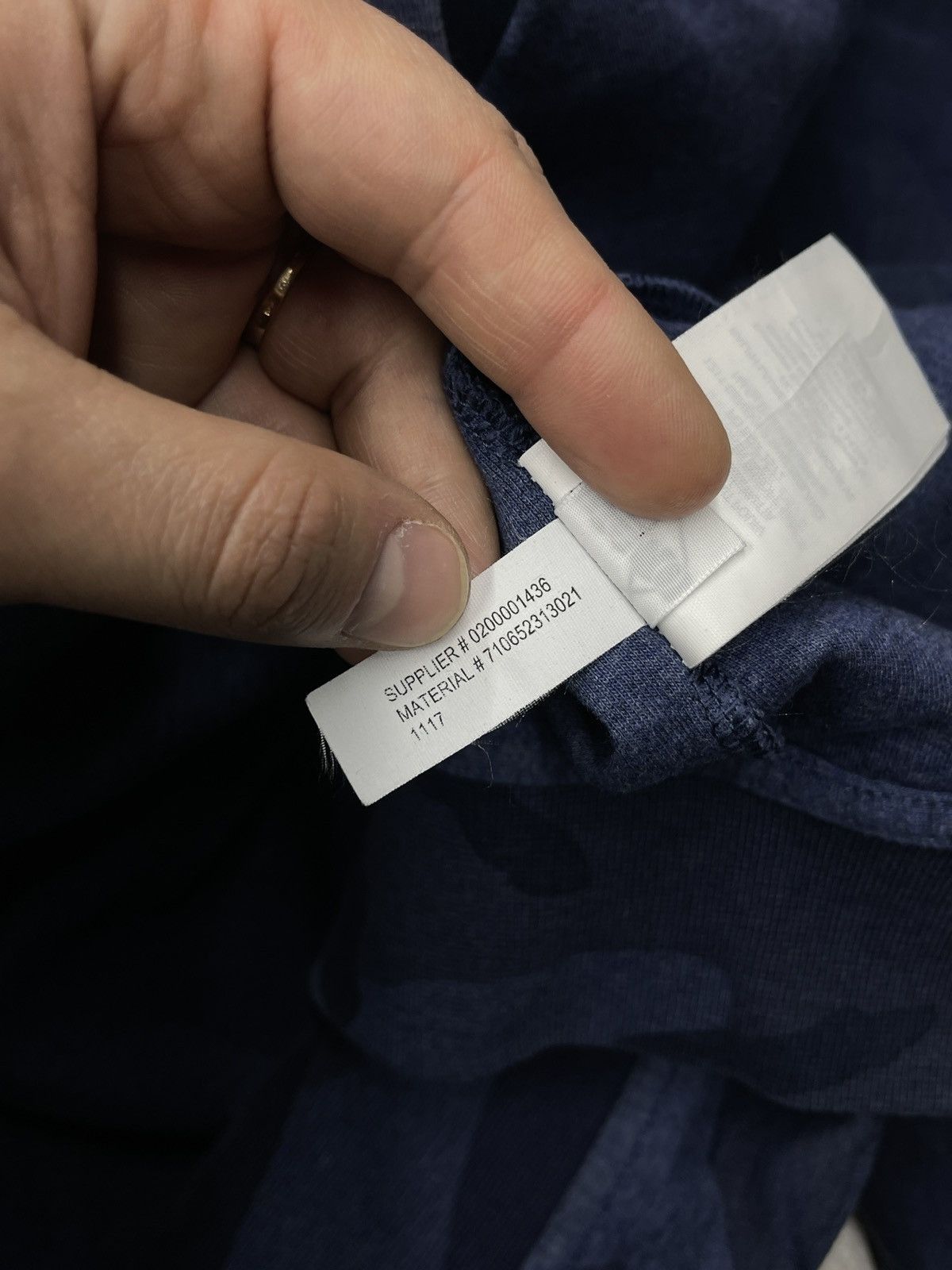 Polo Ralph Lauren Polo Ralph Lauren Performance Navy Camo Full Zip Hoodie Size US M / EU 48-50 / 2 - 9 Thumbnail