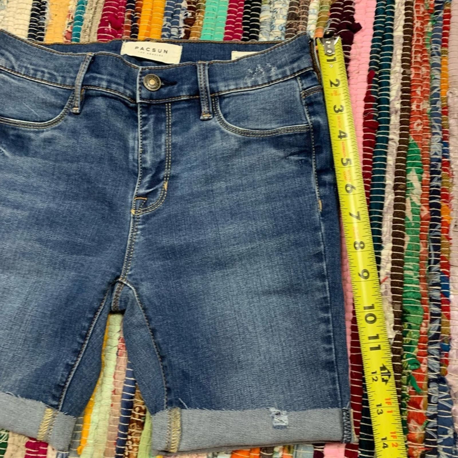 Pacsun PacSun Dark Blue Denim Jeans Size 24" / US 00 / IT 34 - 4 Thumbnail