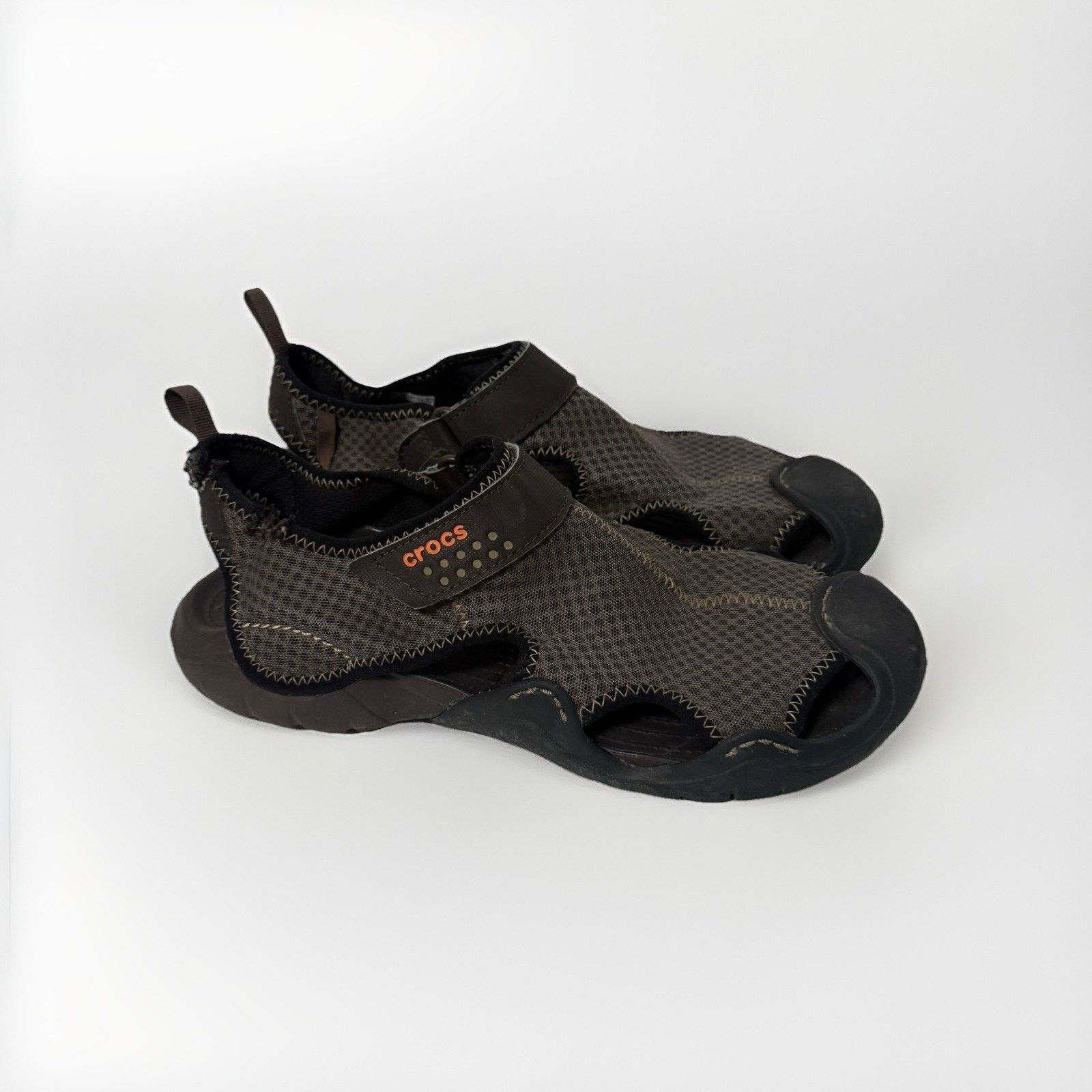 Crocs Crocs Fishermen Swiftwater Sandals Mesh Shoes Hiking Flawed Size US 11 / EU 44 - 1 Thumbnail
