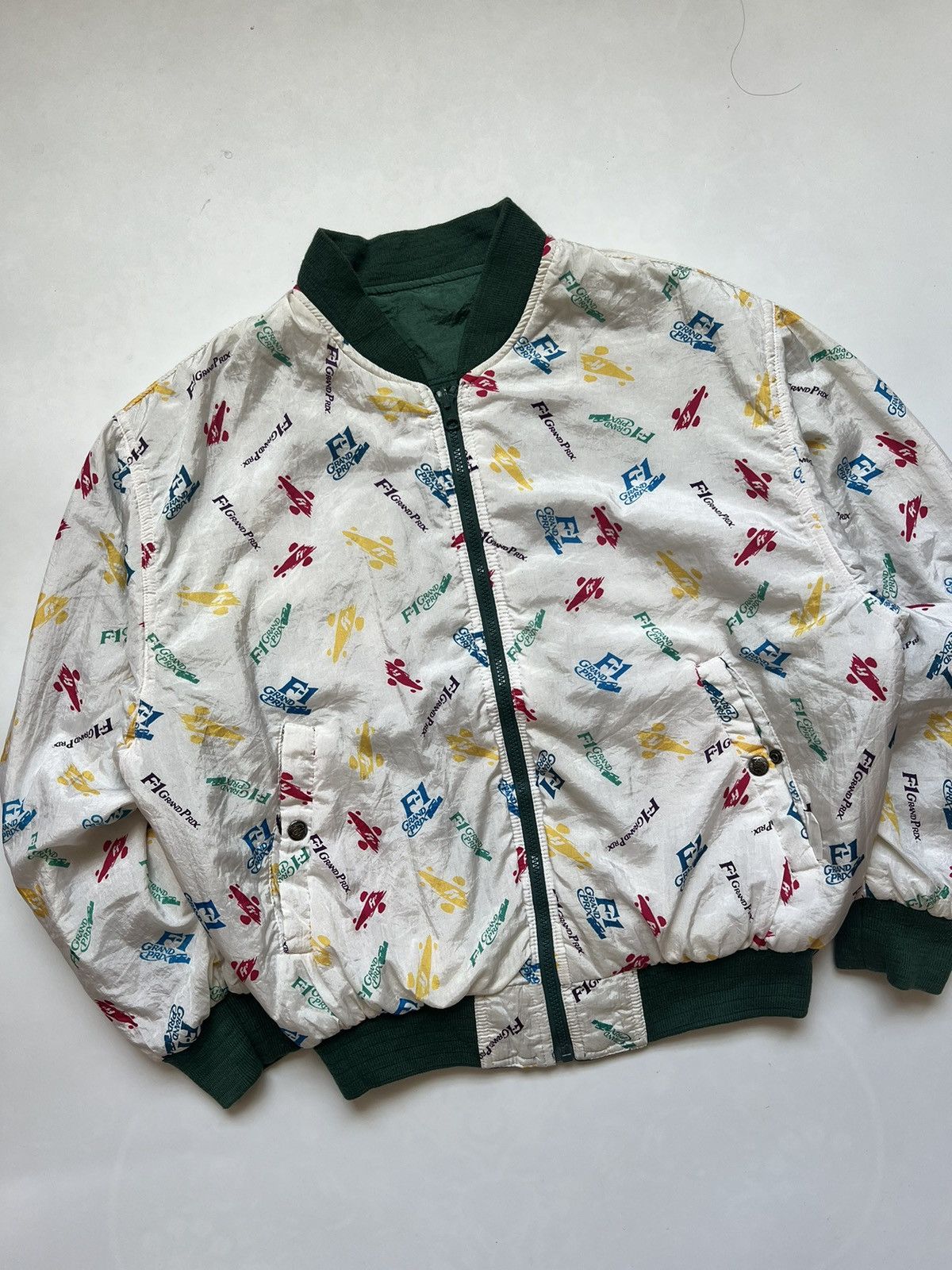 Formula 1 Vintage Formula One Grand Prix Reversible Jacket Size US XL / EU 56 / 4 - 6 Thumbnail