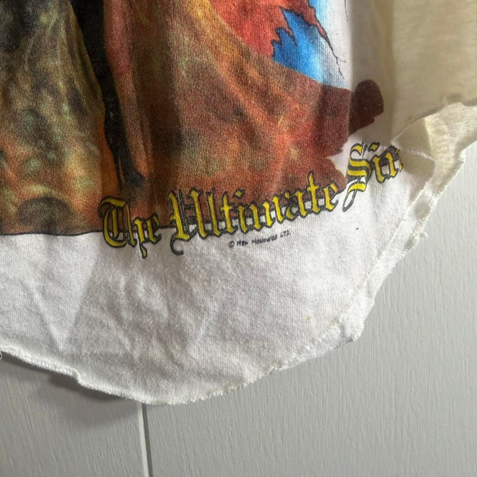 Vintage 1986 OZZY OSBOURNE Ultimate Sin Tour 3/4 sleeve tee shirt S Size US S / EU 44-46 / 1 - 4 Thumbnail
