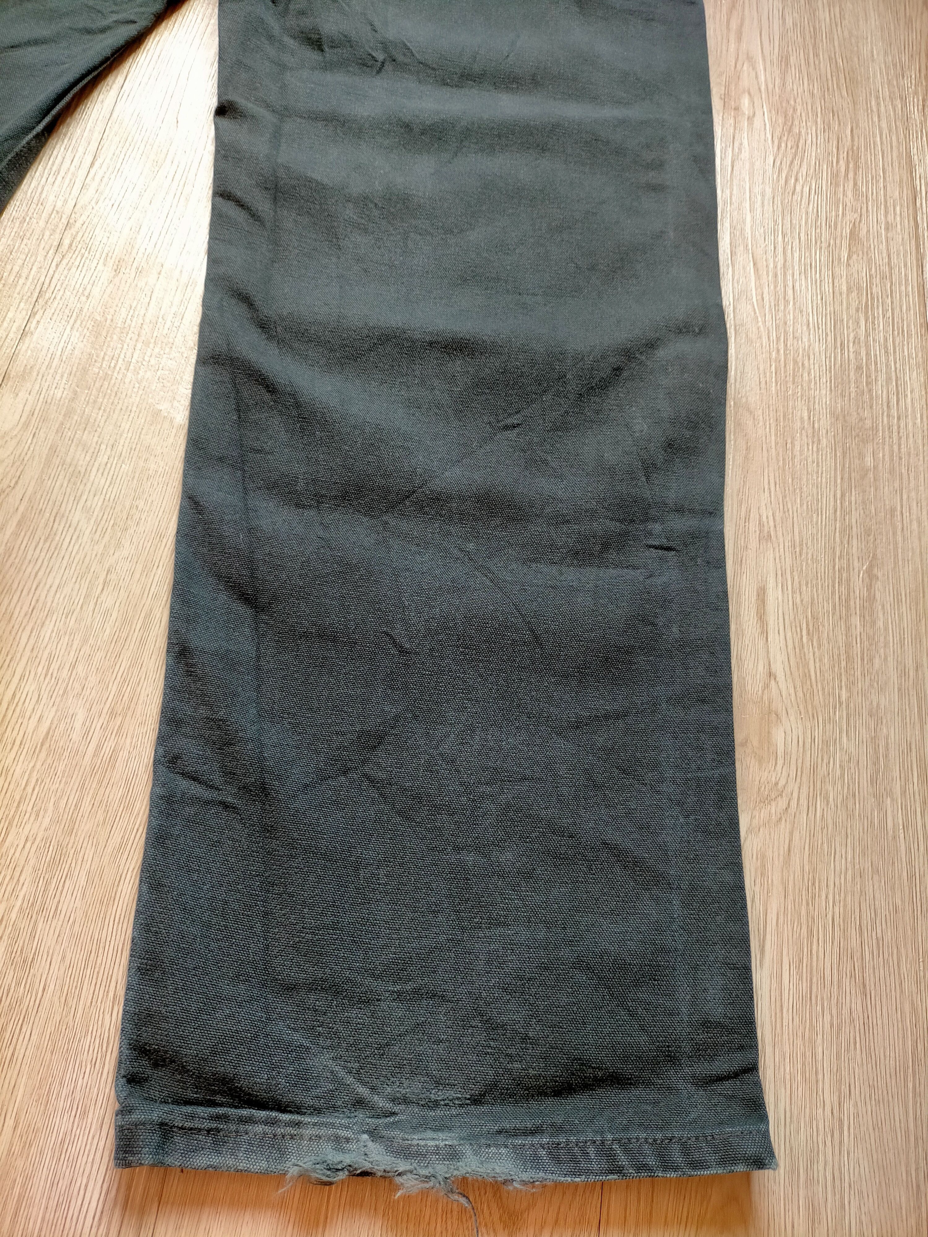 Carhartt Vintage Carhartt Double Knee Black Denim Size US 35 - 17 Thumbnail