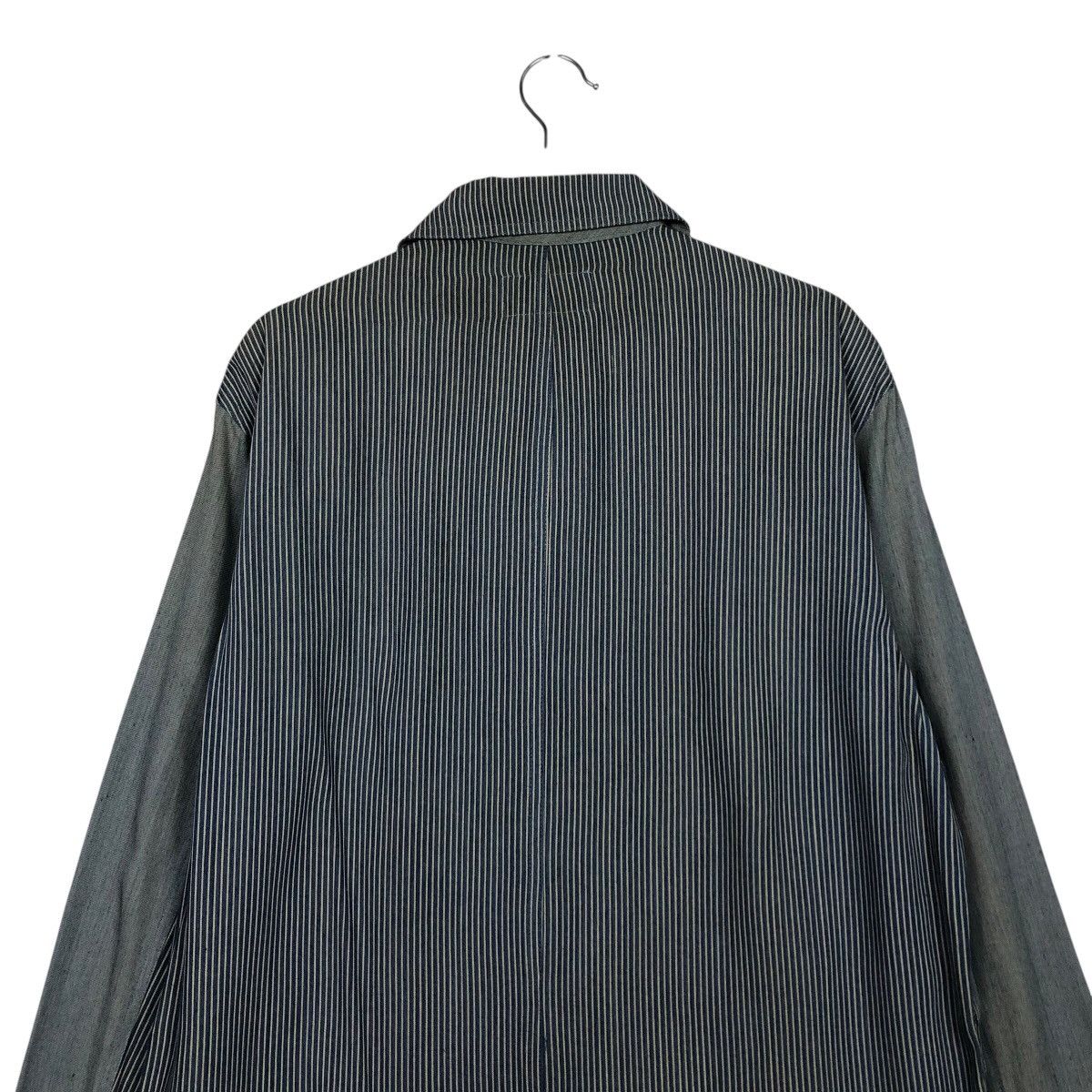 Japanese Brand Atelier SAB Multi-Stripe Work Jacket Hickory Issey Miyake Size US M / EU 48-50 / 2 - 10 Thumbnail