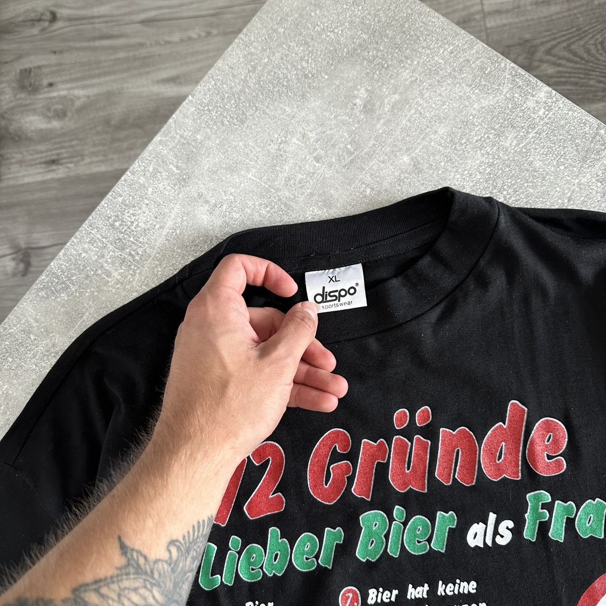 Vintage Vintage 90s Octoberfest beer tee festival Germany y2k humor Size US XL / EU 56 / 4 - 5 Thumbnail