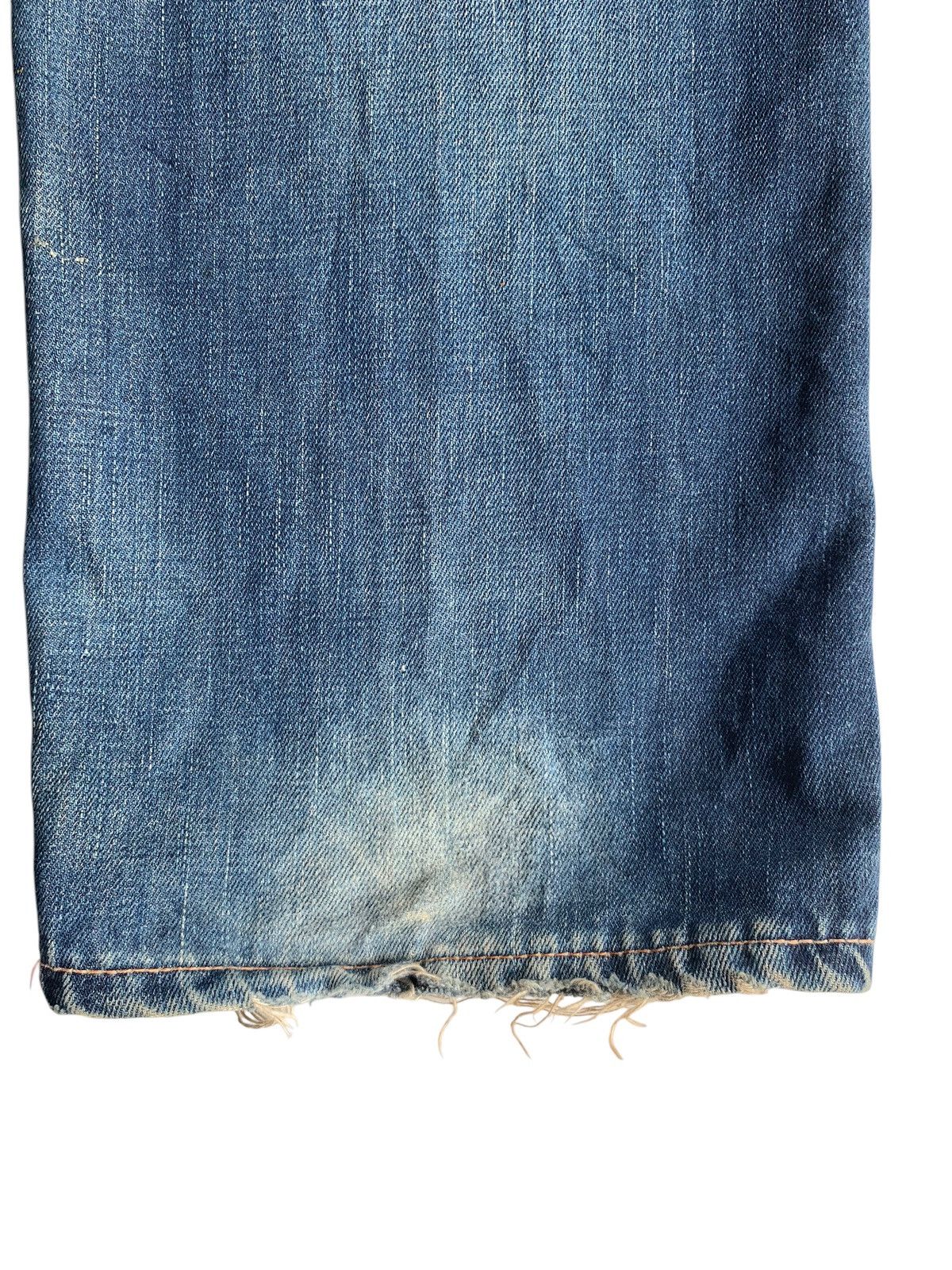 Edwin × Kapital × Vintage VINTAGE EDWIN 505X SELVEDGE JAPANESE DISTRESSED DENIM Size US 29 - 19 Thumbnail