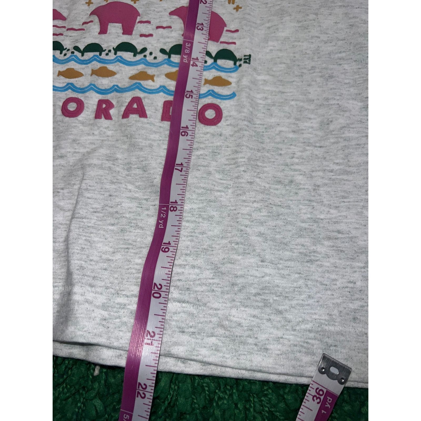 Fruit Of The Loom 90s Youth CO Colorado Nature Animal Child's M 10-12 Shirt Size S / US 4 / IT 40 - 8 Thumbnail