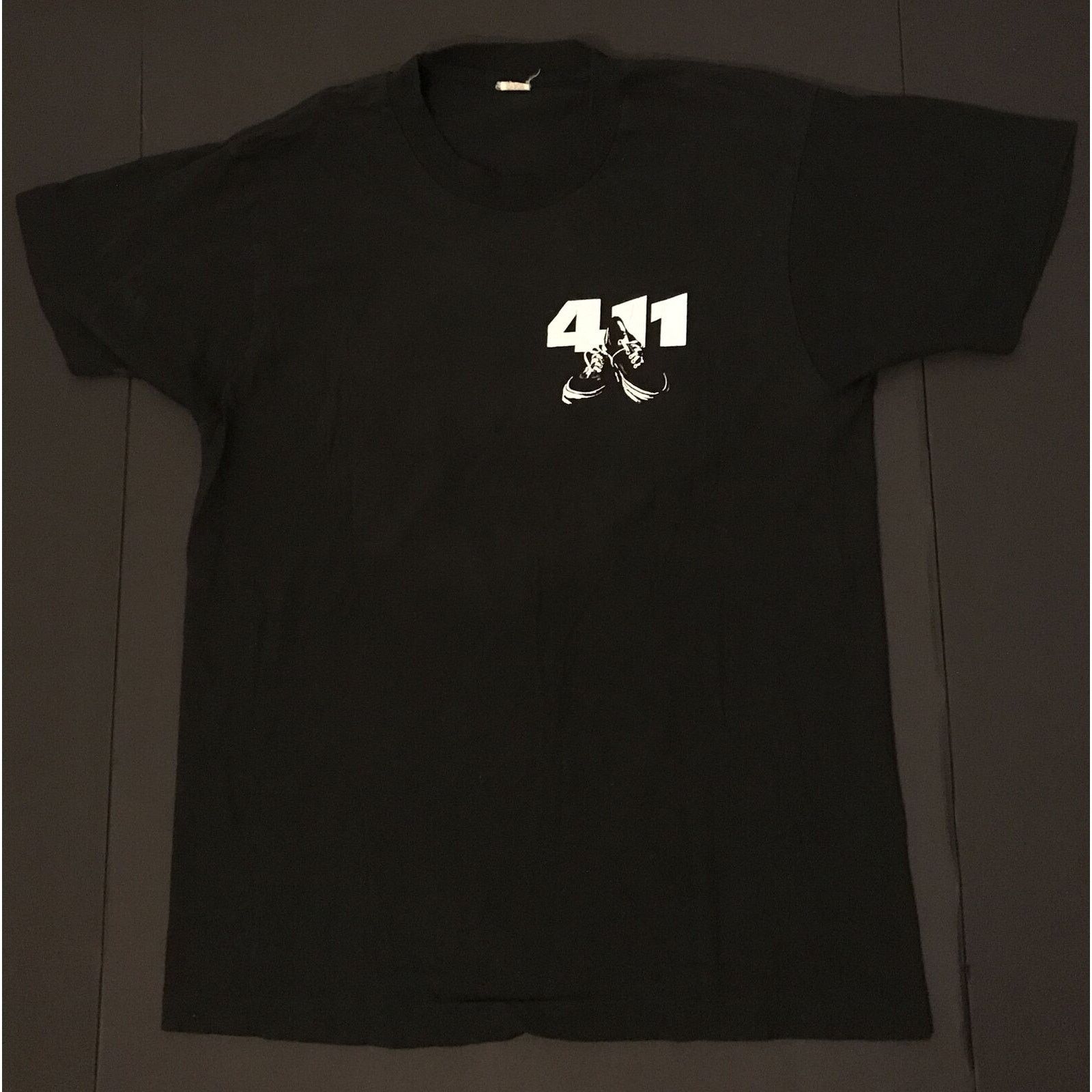 Other Vintage 411 Say It Feed The Fire Punk Hardcore t-shirt Skate Size US L / EU 52-54 / 3 - 2 Thumbnail