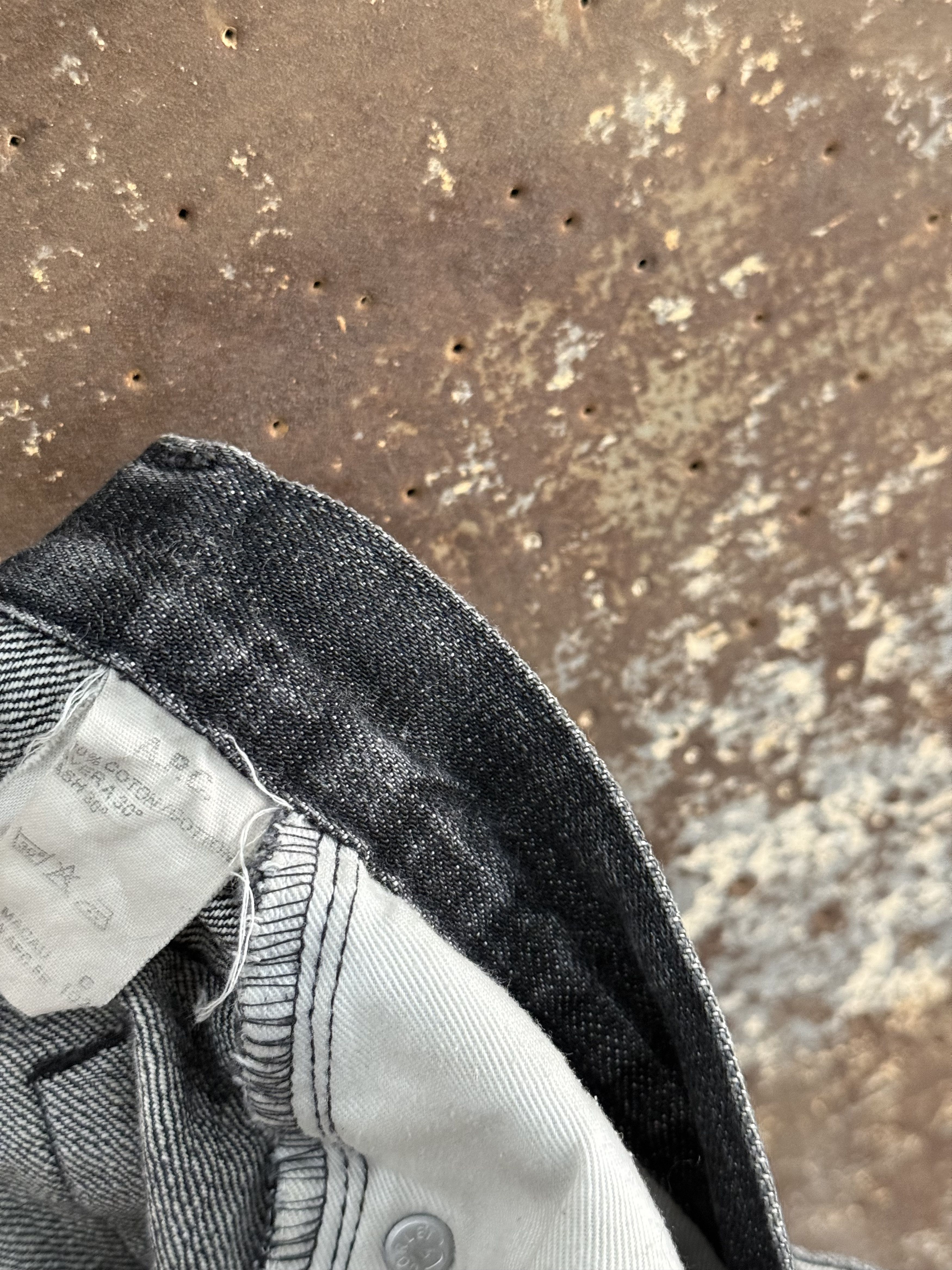 A.P.C. A.P.C. Petit Black Jeans Size US 31 - 4 Thumbnail