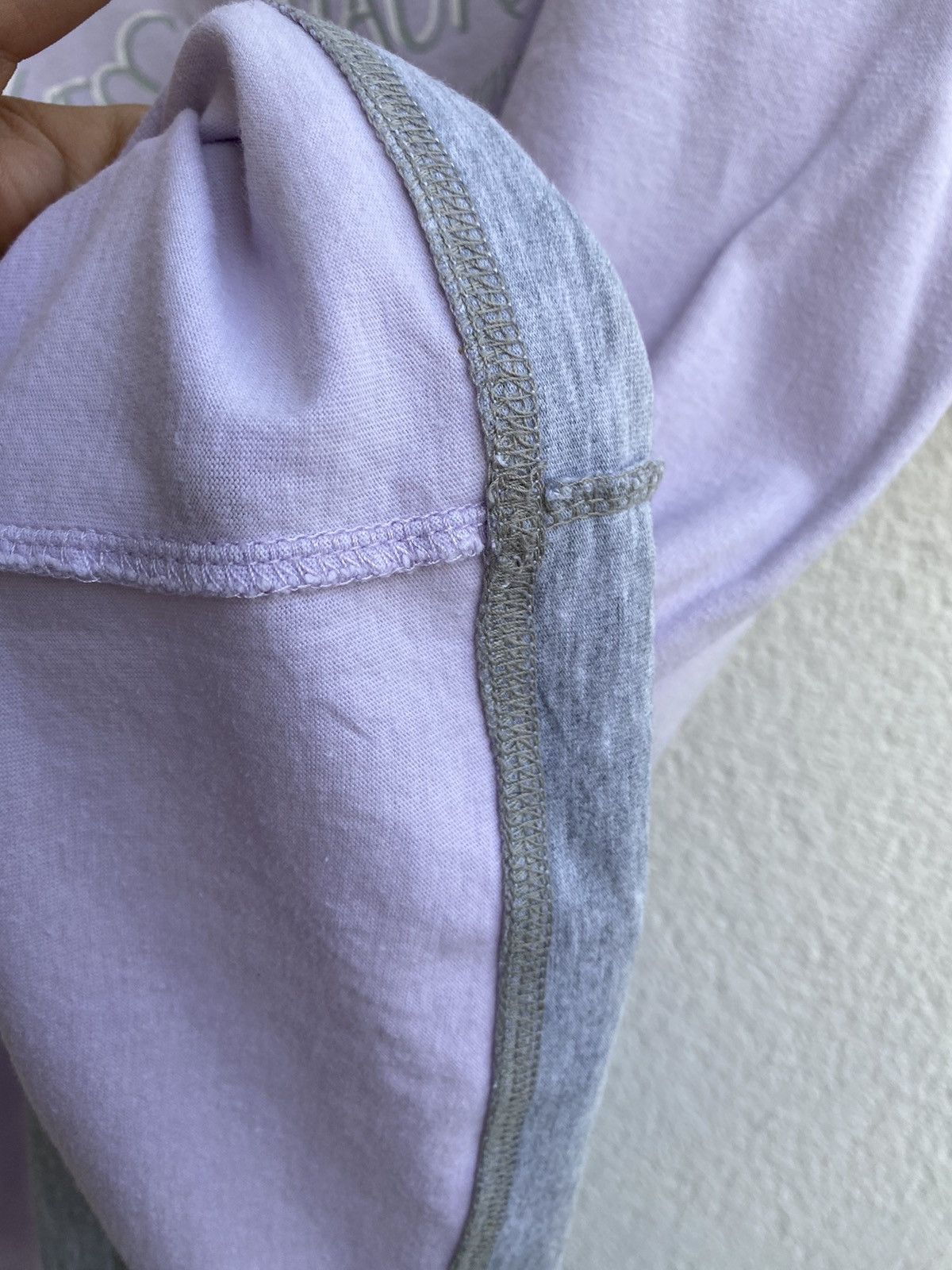 Yves Saint Laurent Lilac YSL T-Shirt Big Logo Double Layer YSL Shirt YSL Tee Size US L / EU 52-54 / 3 - 12 Thumbnail