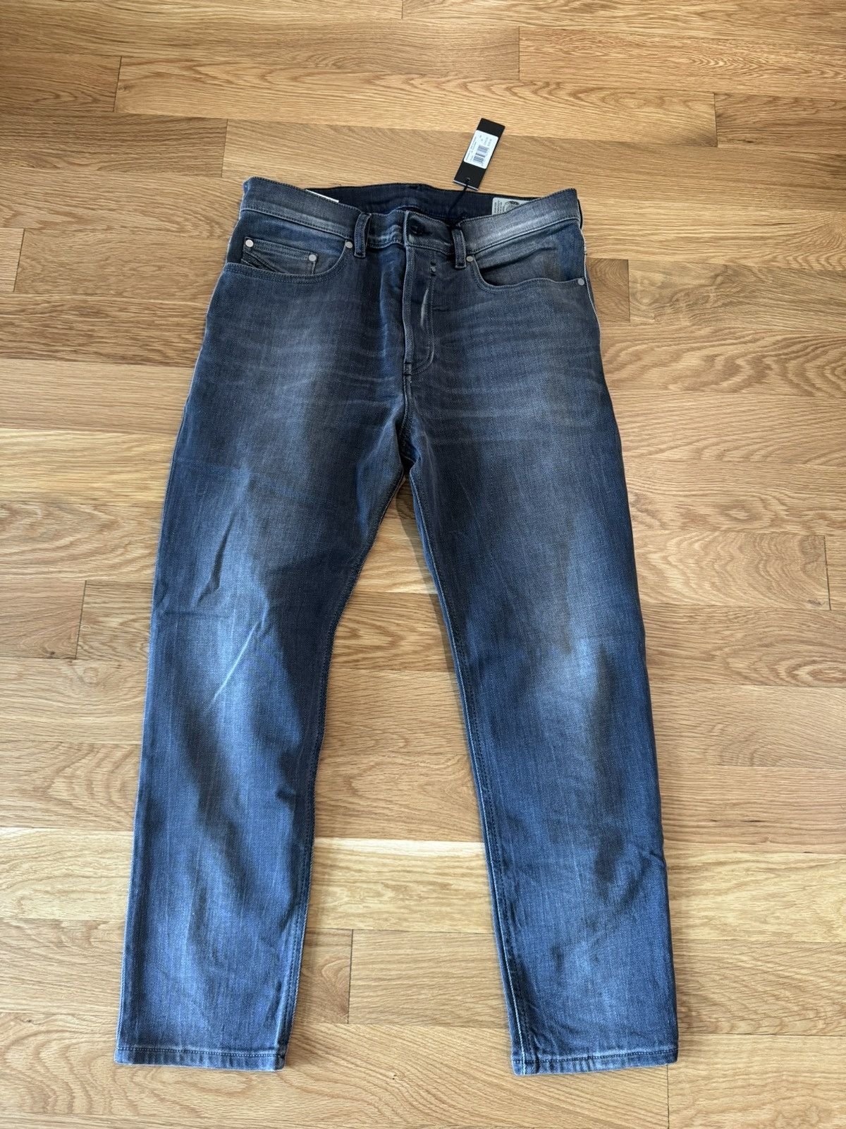 Diesel Diesel Jifer Trouser Grey Denim Size US 32 / EU 48 - 1 Thumbnail