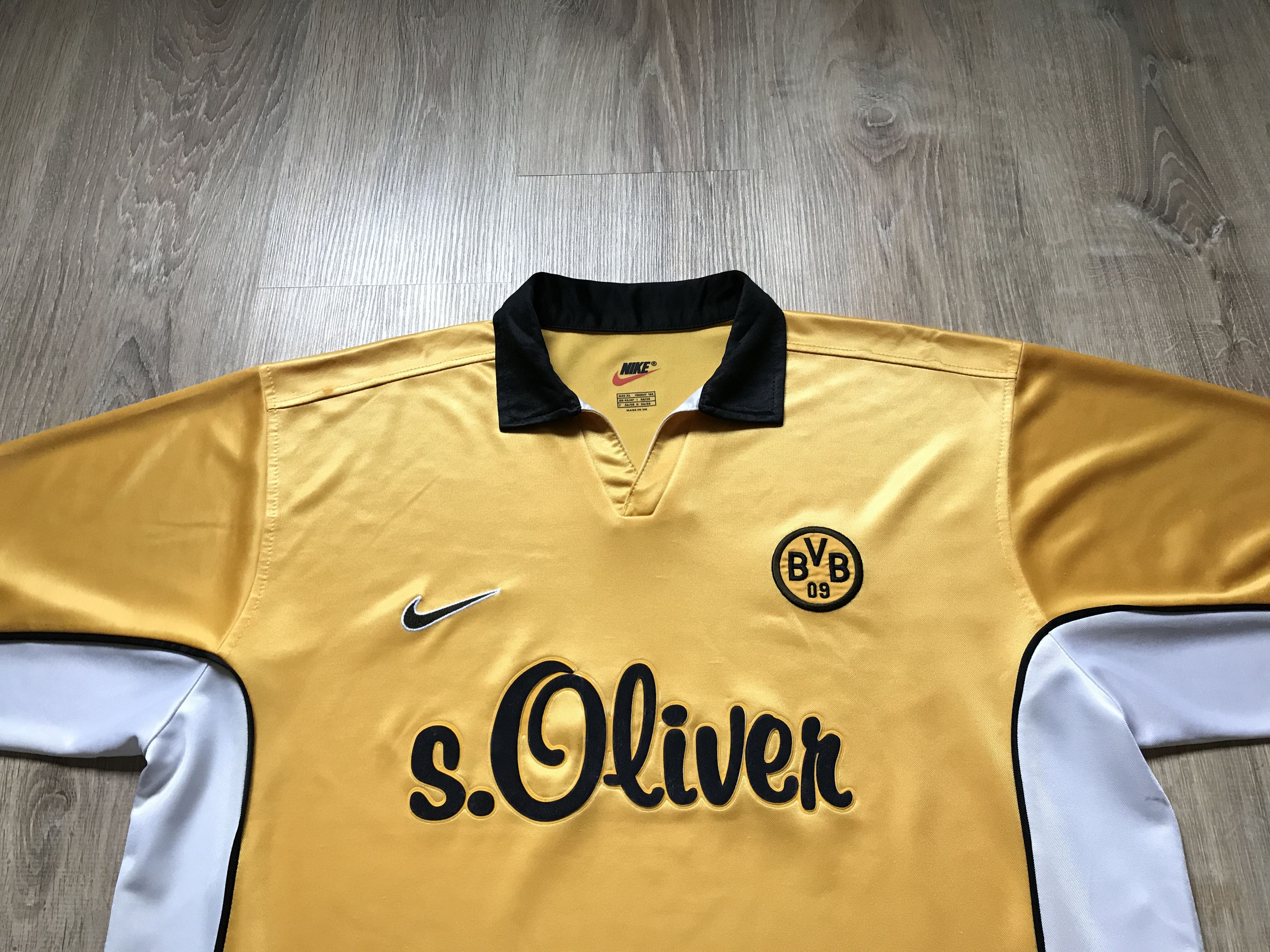 Nike × Vintage Vintage Nike Borussia Dortmund Football Jersey 1998-2000 Size US XL / EU 56 / 4 - 3 Thumbnail