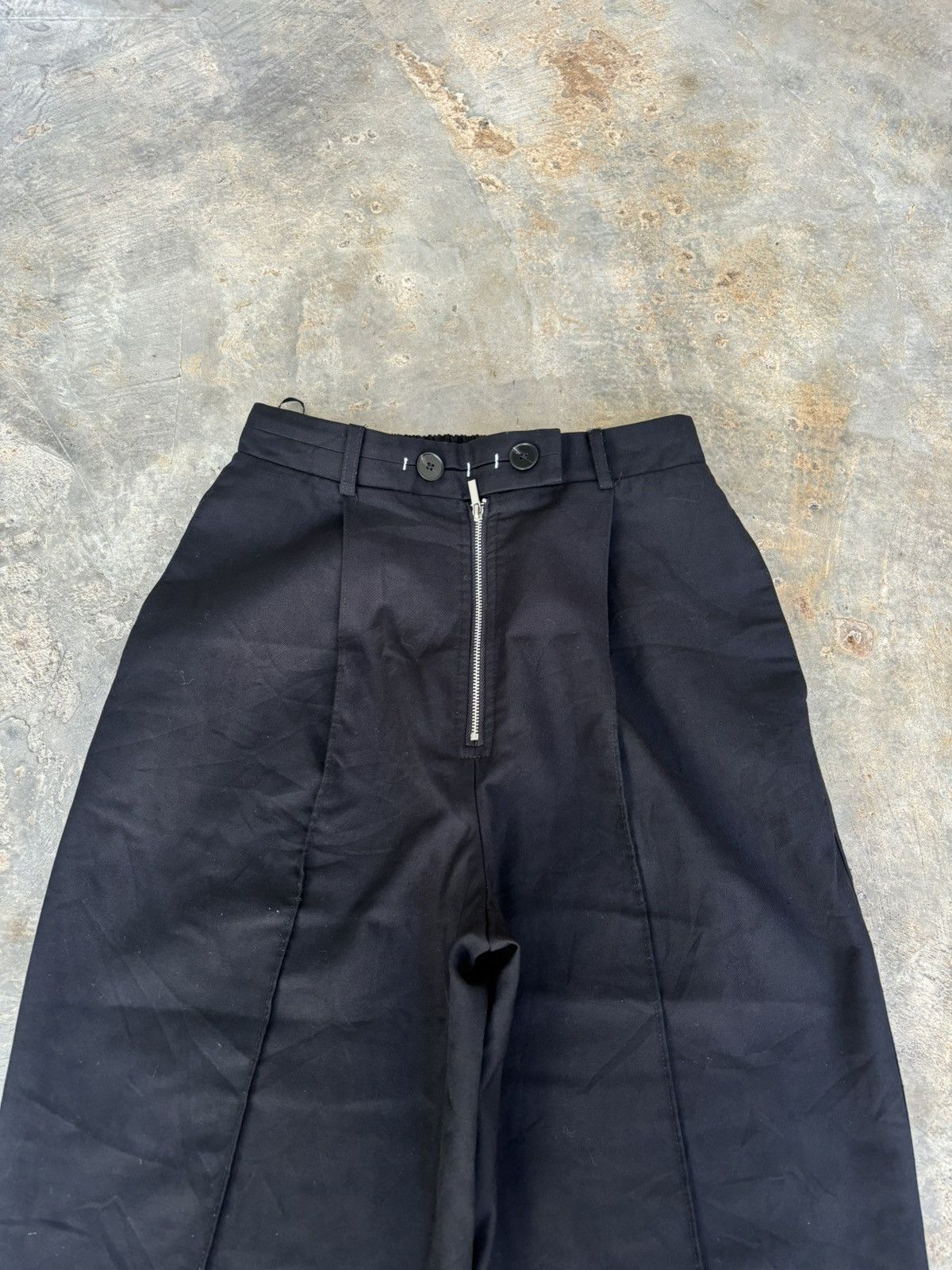 Issey Miyake Issey Miyake Black Pants Size 2 Size 27" / US 4 / IT 40 - 2 Thumbnail