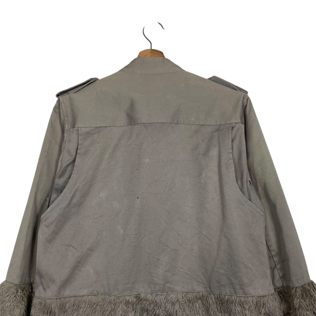 Maison MIHARA YASUHIRO Mihara Yasuhiro Fur Mix Rider Jacket Size M / US 6-8 / IT 42-44 - 8 Thumbnail