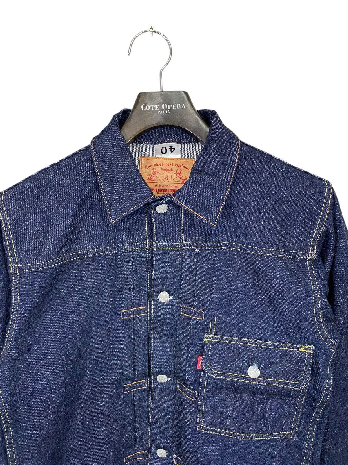 Designer × Handmade 🔥HANDMADE🔥 TYPE 1 JACKET T BACK INSPIRED LEVIS 45-46s Size US M / EU 48-50 / 2 - 5 Thumbnail