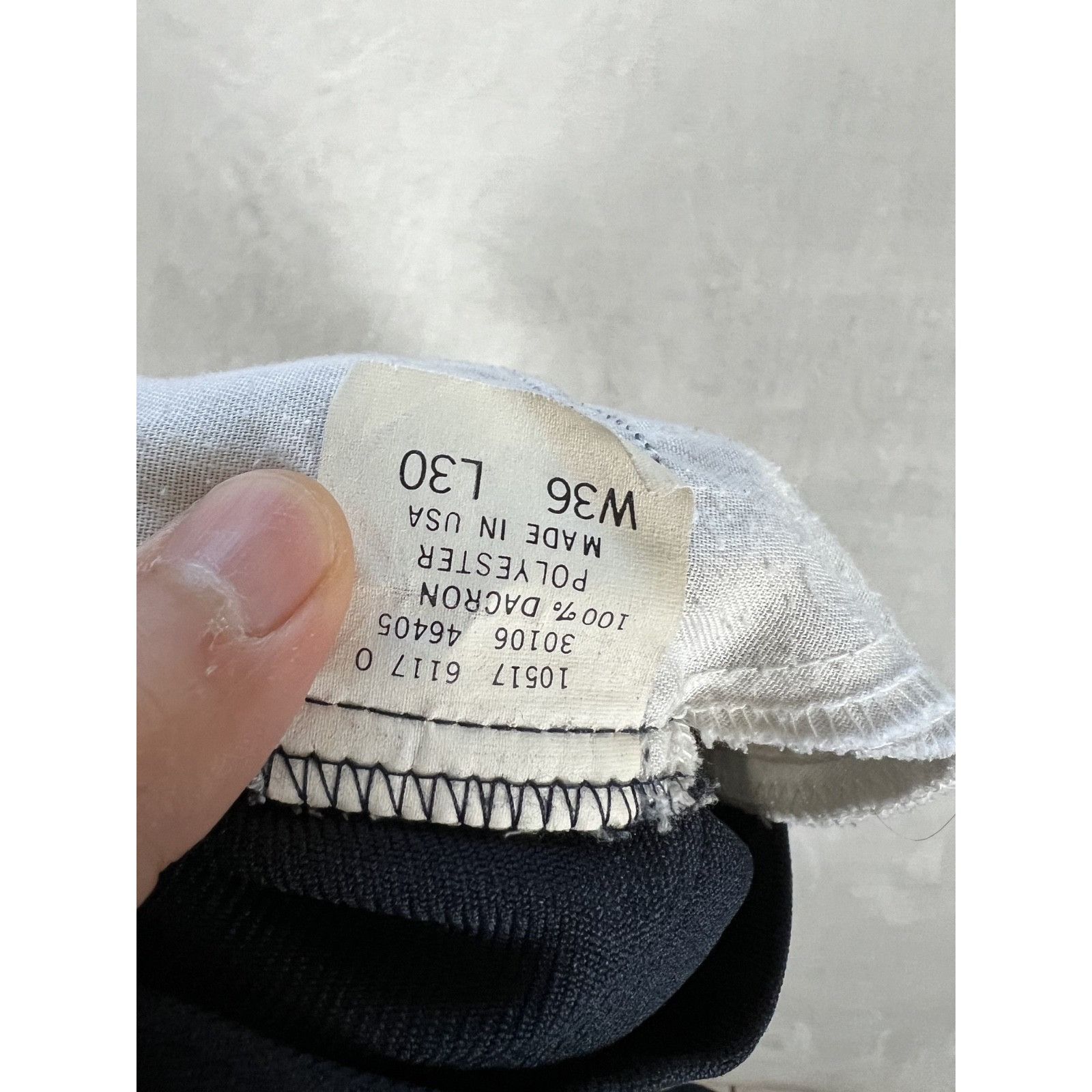 Levi's Vintage Levi's Dress Pants 34x30 Blue Polyester Made in USA Size US 34 / EU 50 - 5 Thumbnail