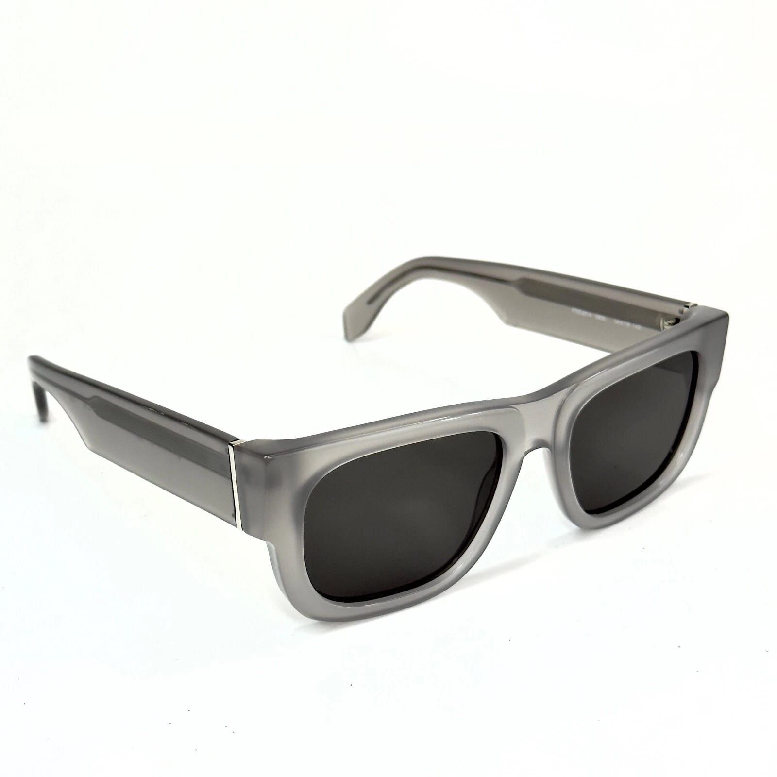 Palm Angels PALM ANGELS PERJ014 014 Gray Geometric Classic Sunglass Size ONE SIZE - 8 Thumbnail