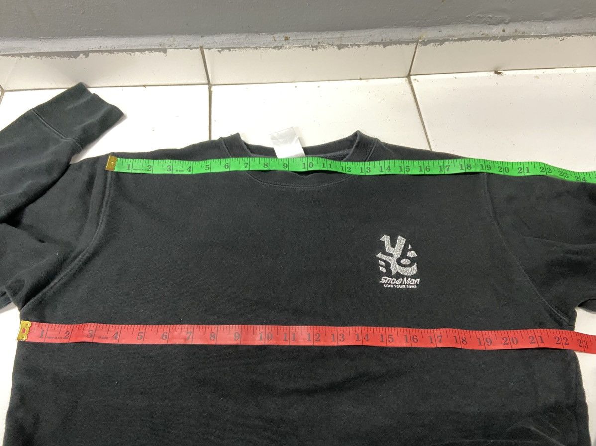 Japanese Brand SNOW MAN LIVE TOUR 2022 LABO SWEATSHIRT Size US M / EU 48-50 / 2 - 12 Thumbnail