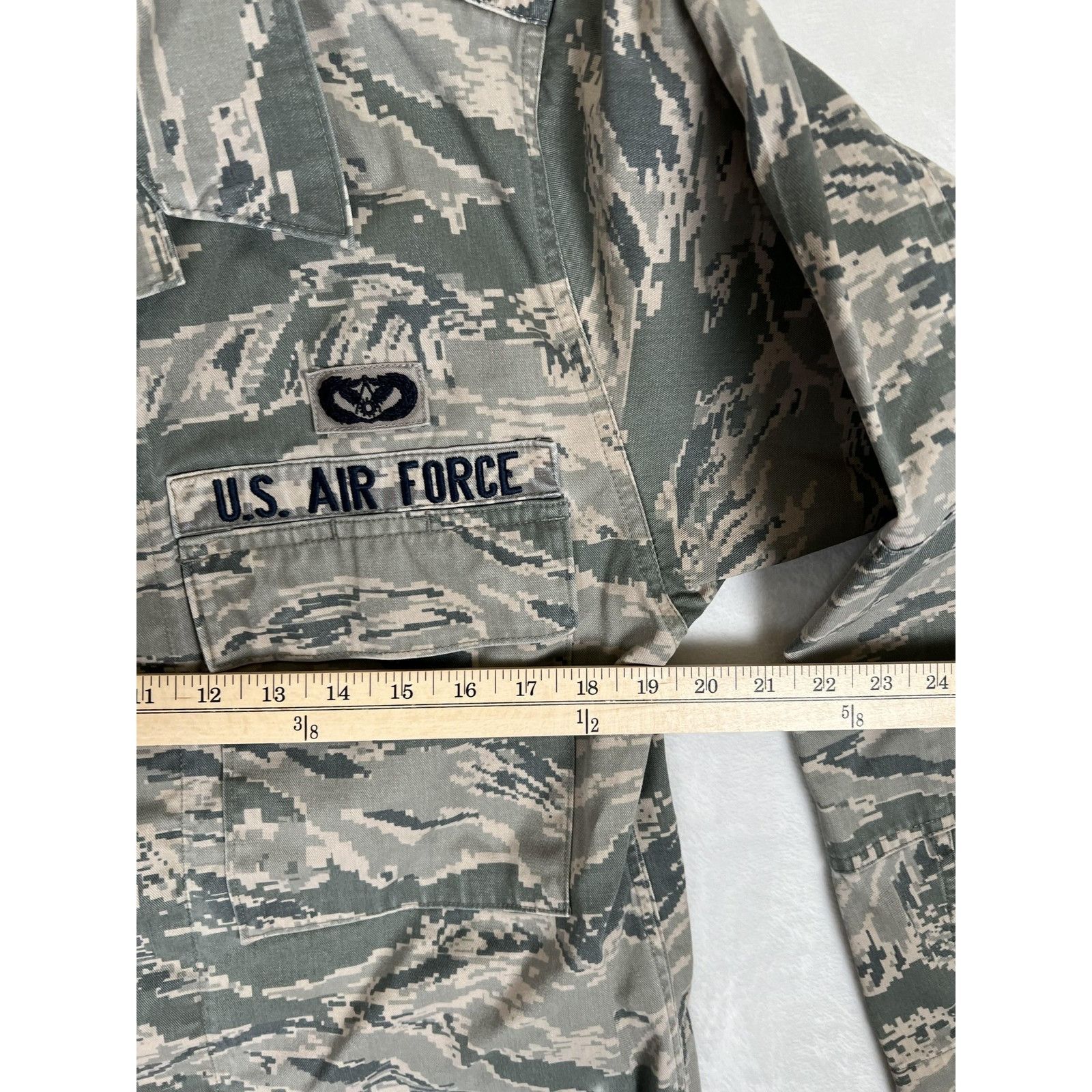 Other US Air Force Coat Mens 38 Long Camo ABU Tiger Stripe Utility Size US S / EU 44-46 / 1 - 6 Thumbnail