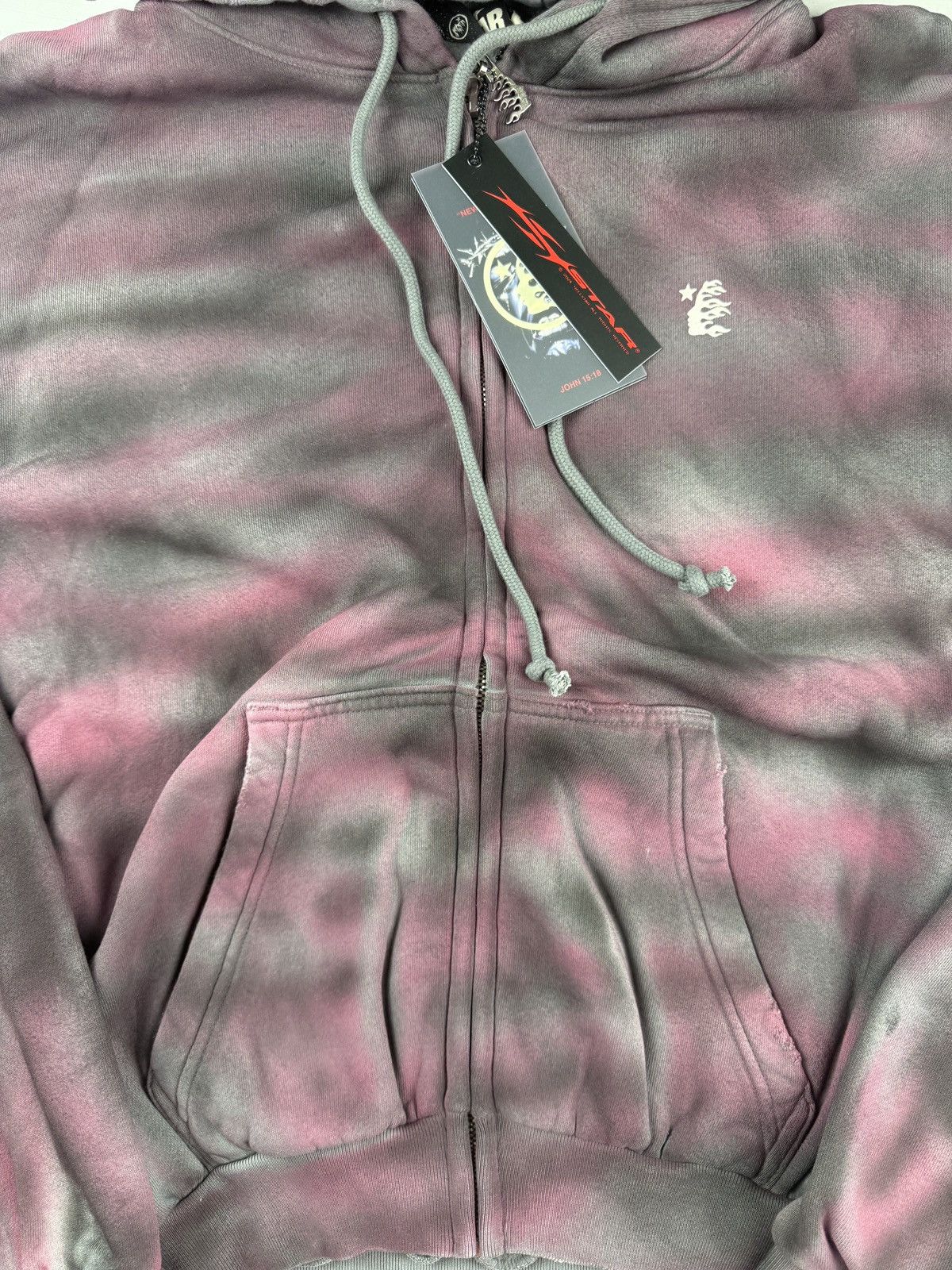 HELLSTAR Hellstar Airbrushed Zip Up Hoodie Size US XS / EU 42 / 0 - 2 Thumbnail
