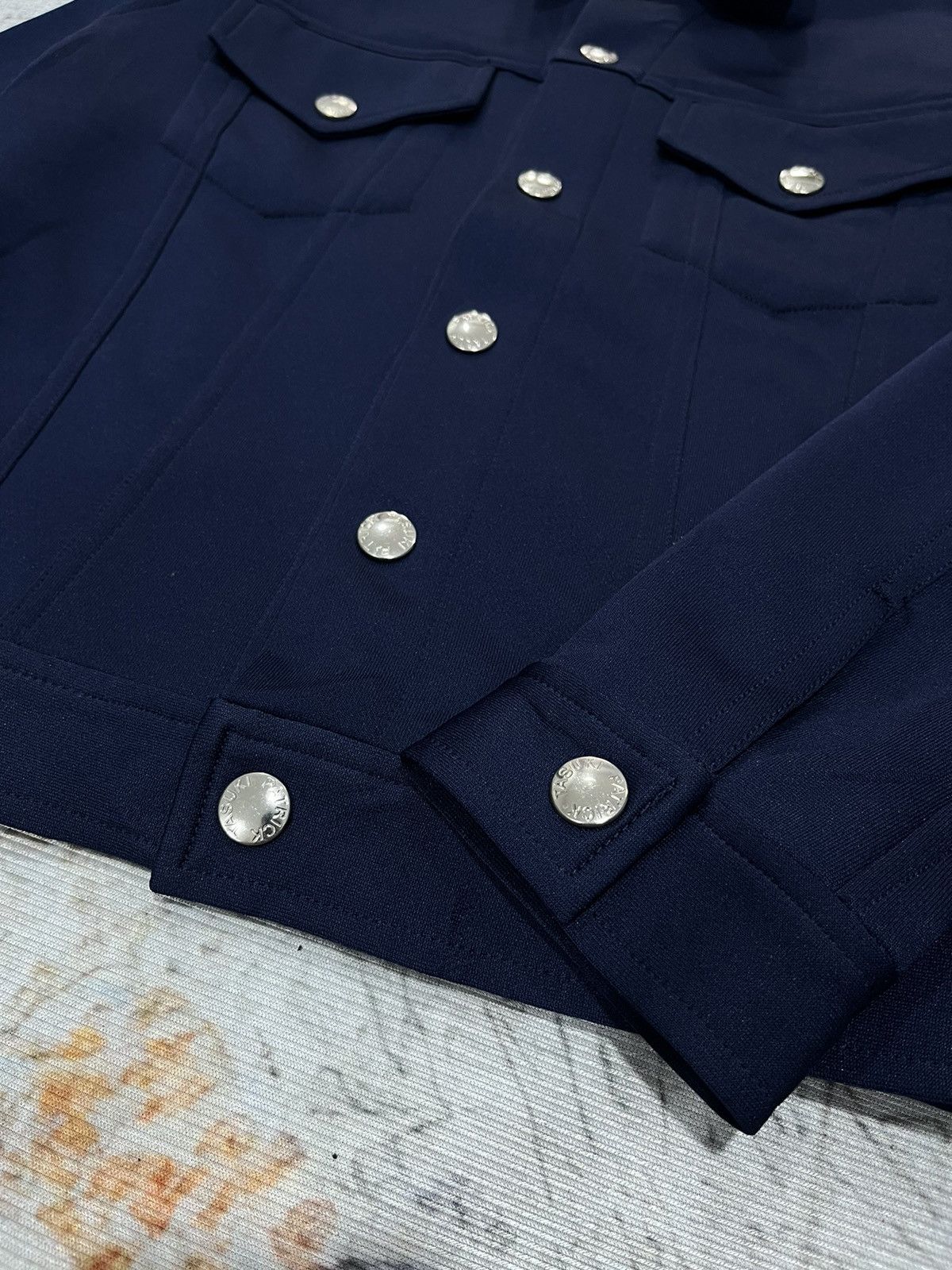 Japanese Brand Patrick By Tasuki Denim Trucker Style Size M / US 6-8 / IT 42-44 - 5 Thumbnail