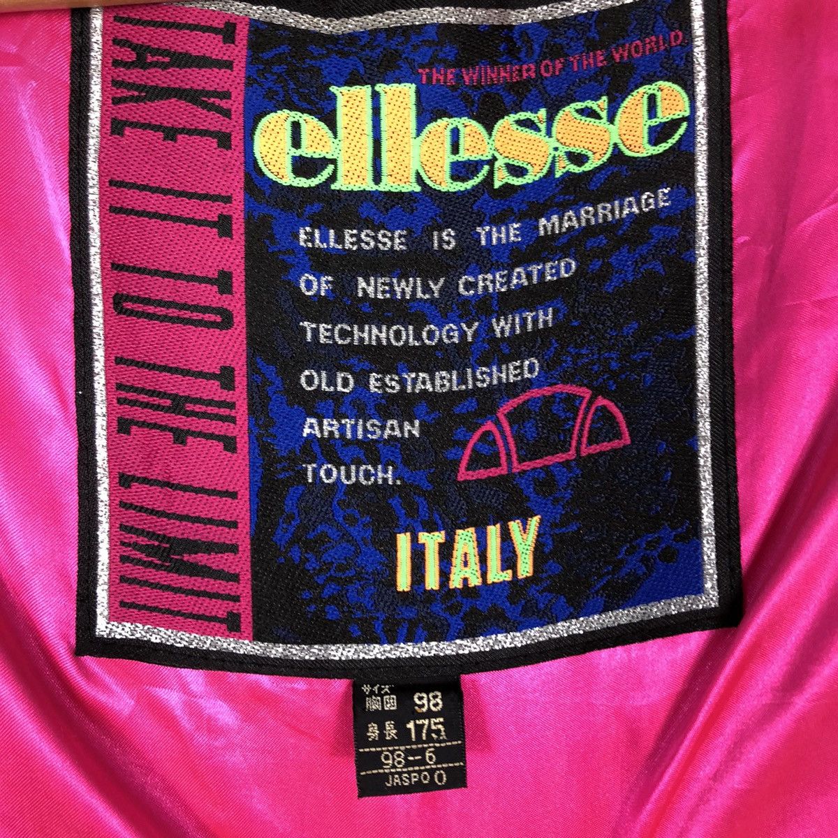 Japanese Brand 🔥Vintage Ski Jacket Multi Colour Ellesse Italy Cargo Pocket Size US M / EU 48-50 / 2 - 24 Thumbnail