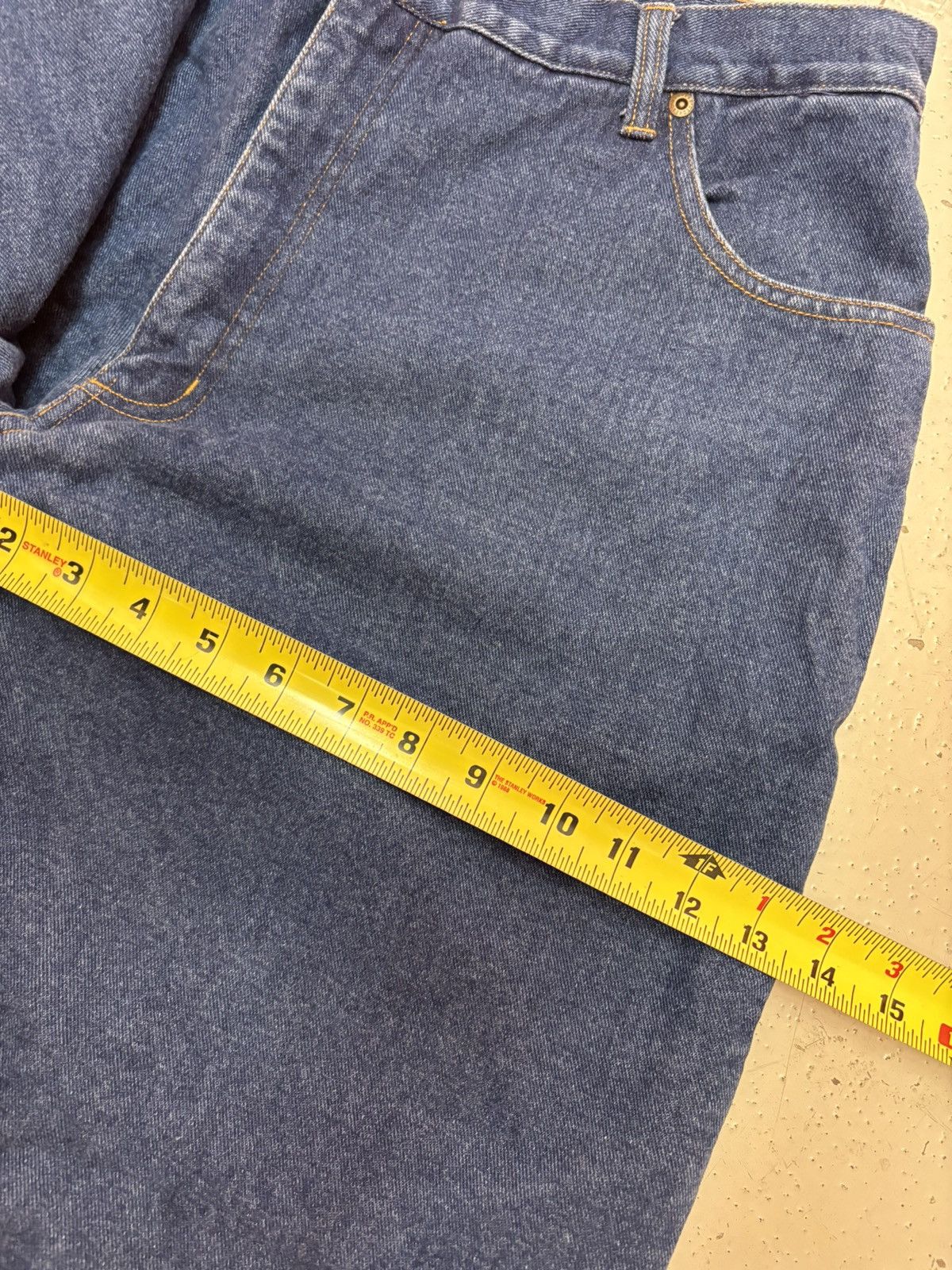 Vintage ***FINAL DROP***RARE REDHEAD FLEECE LINED DENIM PANT 38x32 Size US 38 / EU 54 - 5 Thumbnail
