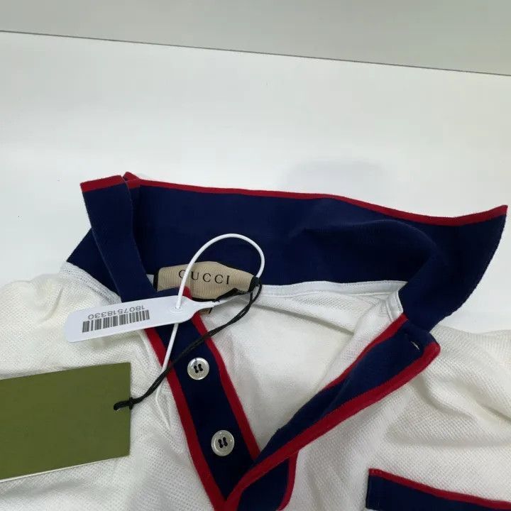 Gucci Gucci Gucci Striped Cotton Short Sleeve Polo Shirt -2506 Size US S / EU 44-46 / 1 - 8 Thumbnail