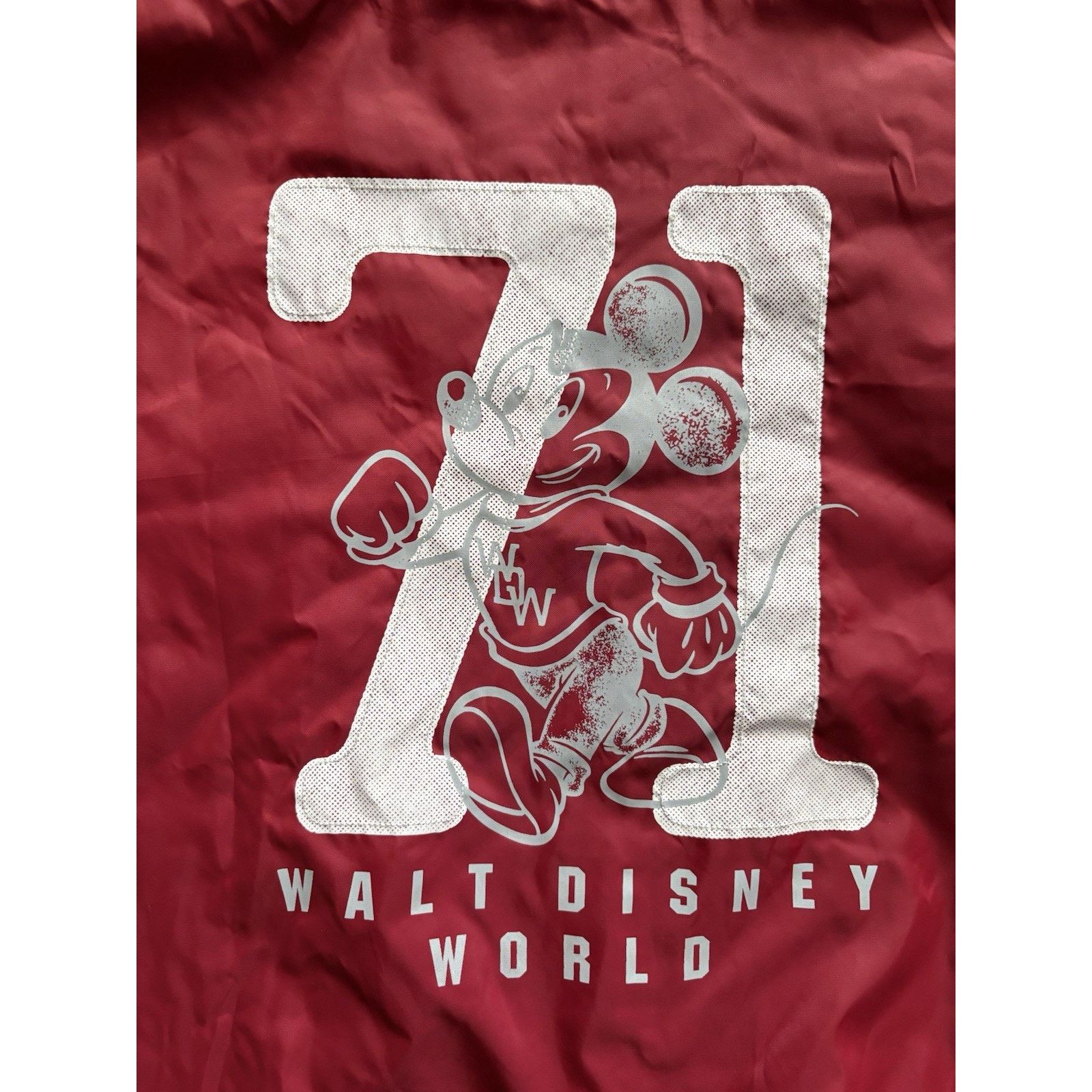 Disney Rare Walt Disney World 1971 Mickey Mous Snap Satin Jacket XL Size XL / US 12-14 / IT 48-50 - 8 Thumbnail