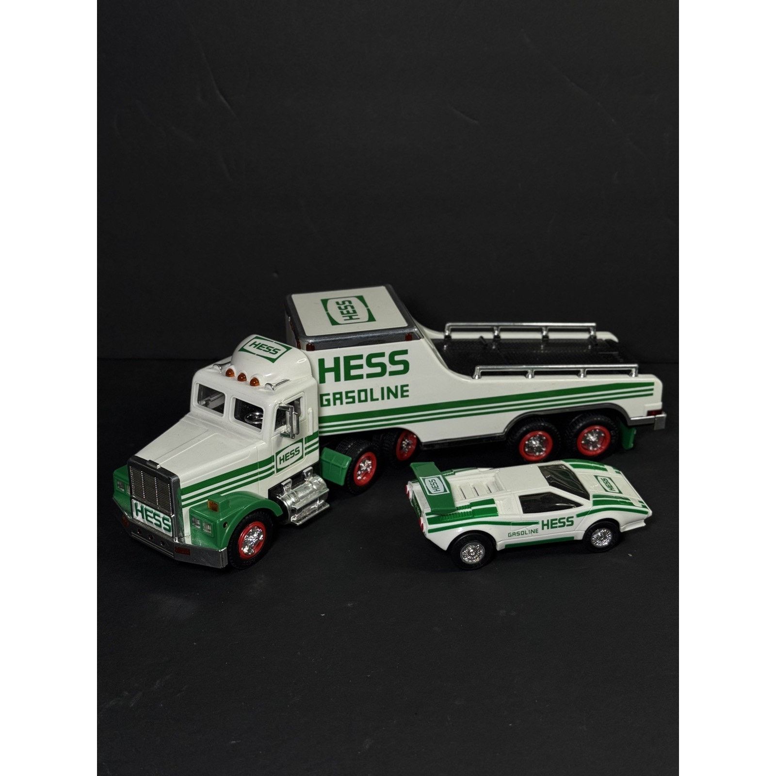 & Other Stories Vintage 1991 Hess Toy Truck with Race Car - No Box Size ONE SIZE - 2 Thumbnail