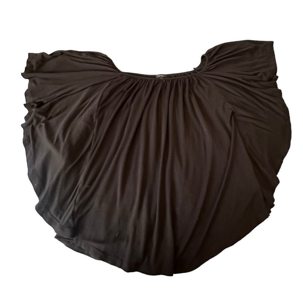Other Storm black dolman butterfly sleeve draping soft rayon jerse Size S / US 4 / IT 40 - 5 Thumbnail