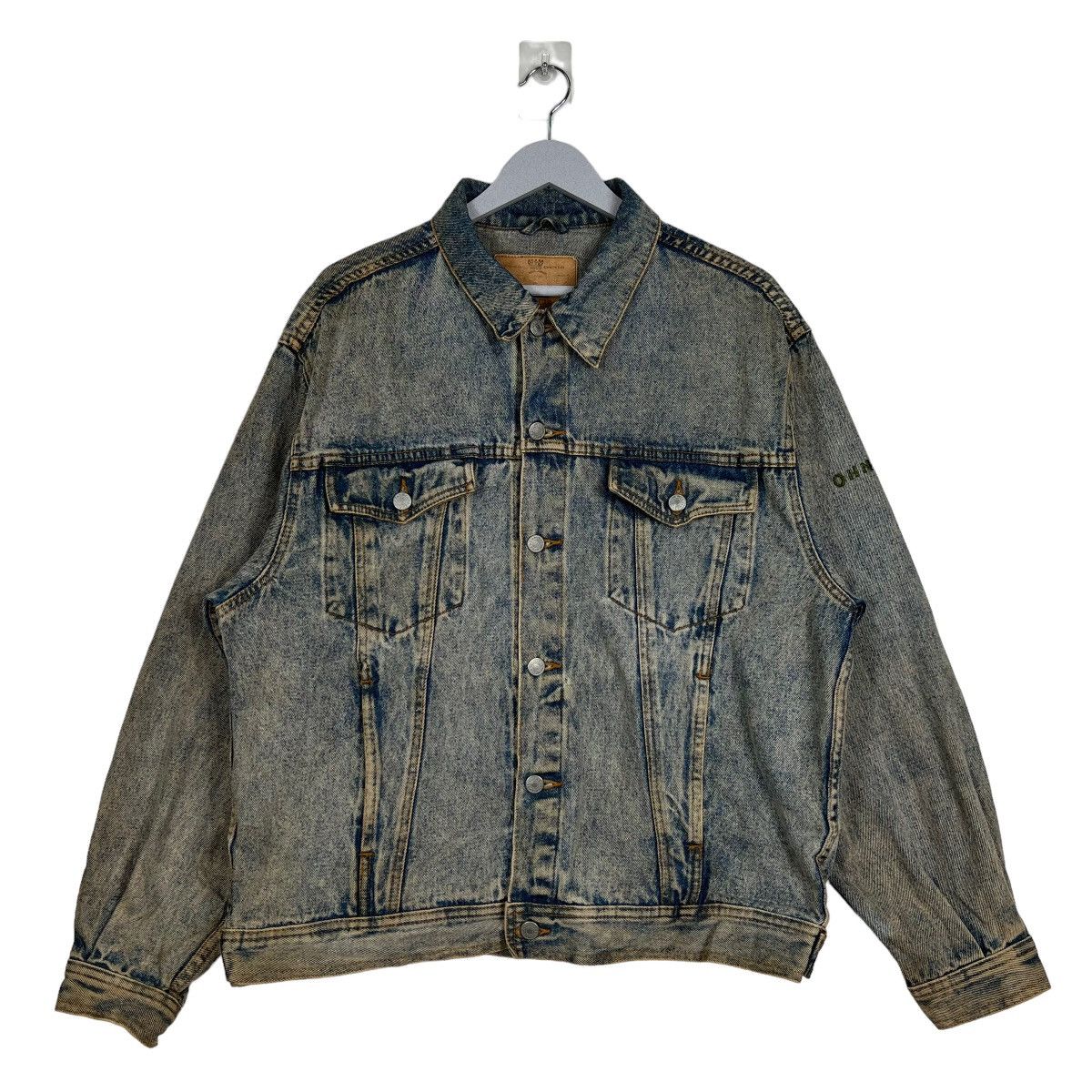 Japanese Brand 🔥 VINTAGE DEER FROM ZOO FAMILY DENIM JACKET Size US L / EU 52-54 / 3 - 1 Thumbnail