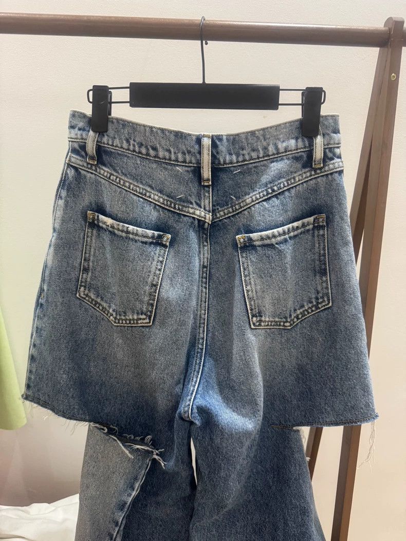 Maison Margiela Maison Margiela Cut-off Jeans Size US 38 / EU 54 - 2 Thumbnail