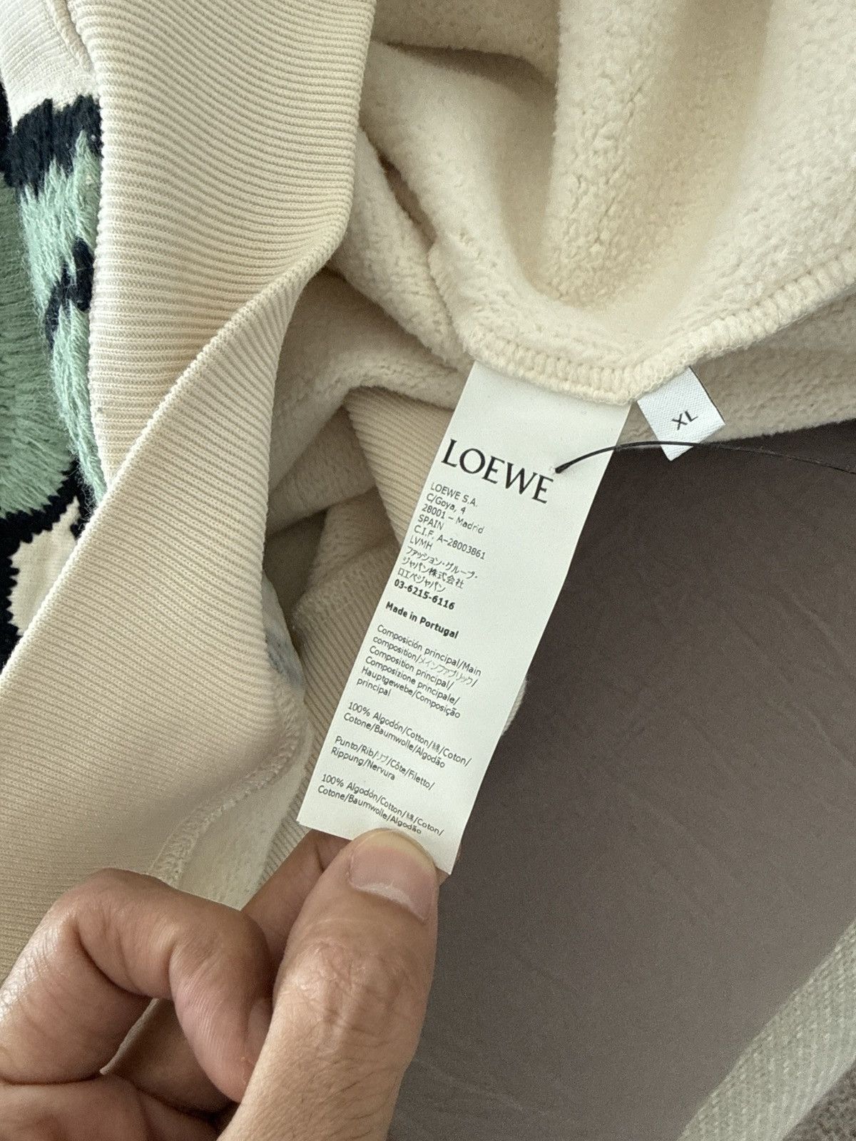 Loewe Herbarium A/W 21 Men’s Sweatshirt Size US XL / EU 56 / 4 - 6 Thumbnail