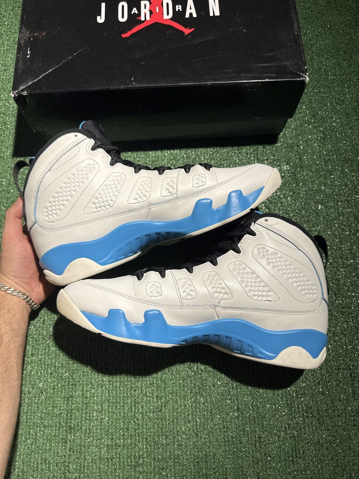 Jordan Brand Jordan 9 powder blue 2024 Size US 11.5 / EU 44-45 - 4 Thumbnail