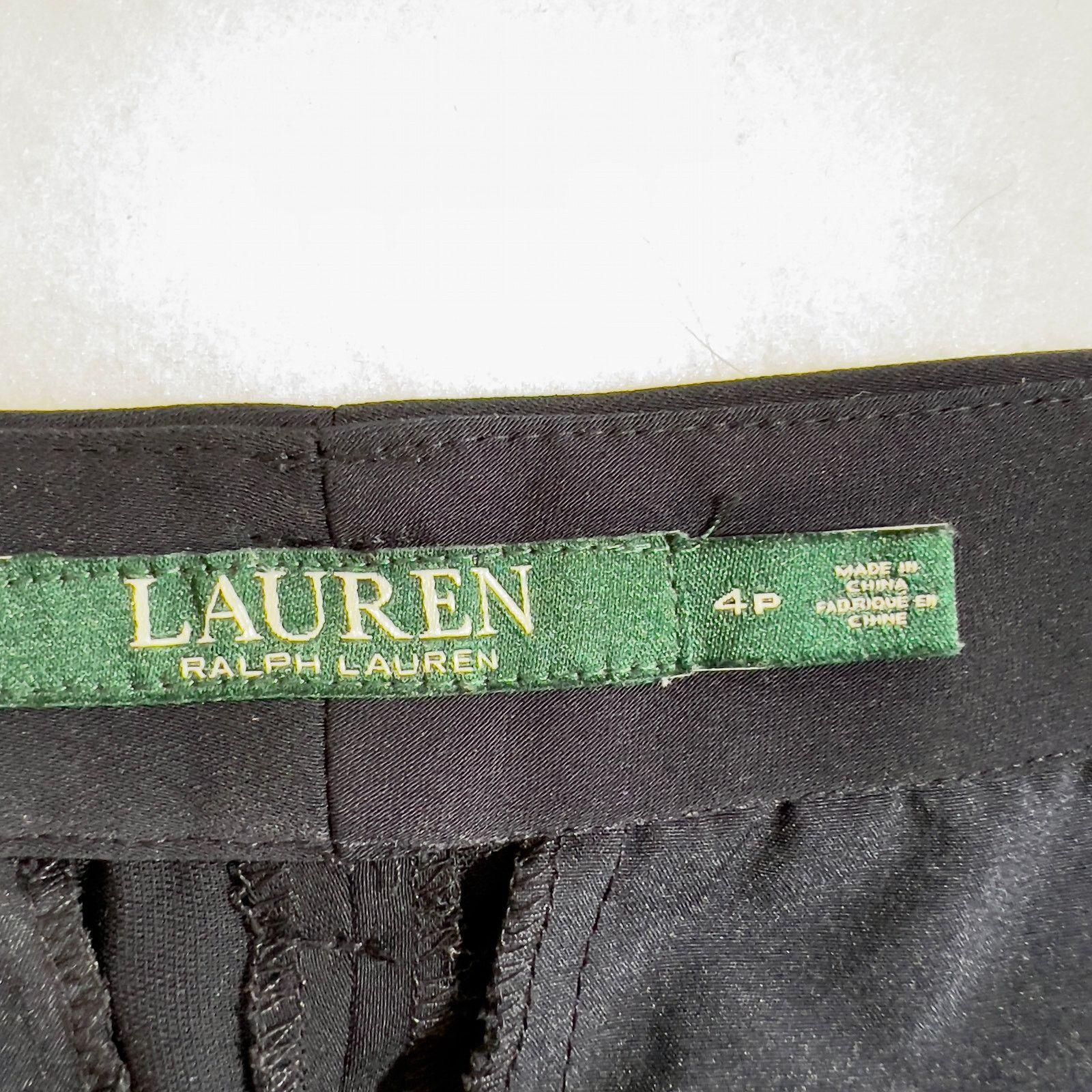 Lauren Ralph Lauren Lauren Ralph Lauren Trouser Pant Woman 4P PETITE Navy Green Size 27" / US 4 / IT 40 - 2 Thumbnail
